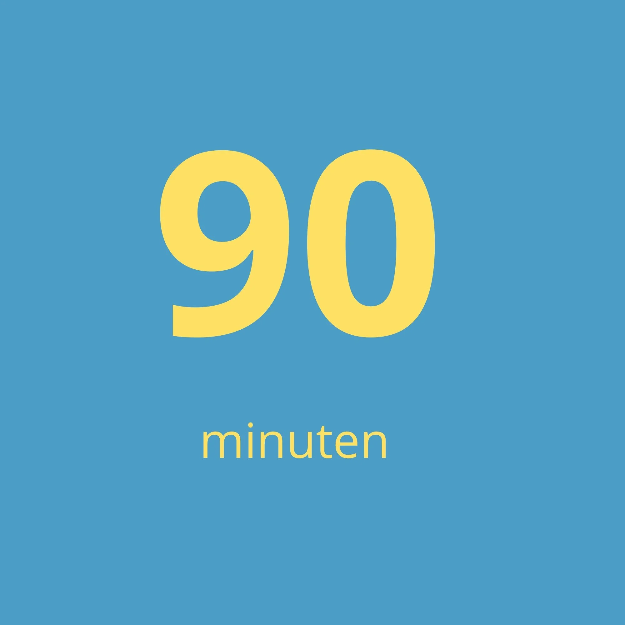 90 minuten sessie