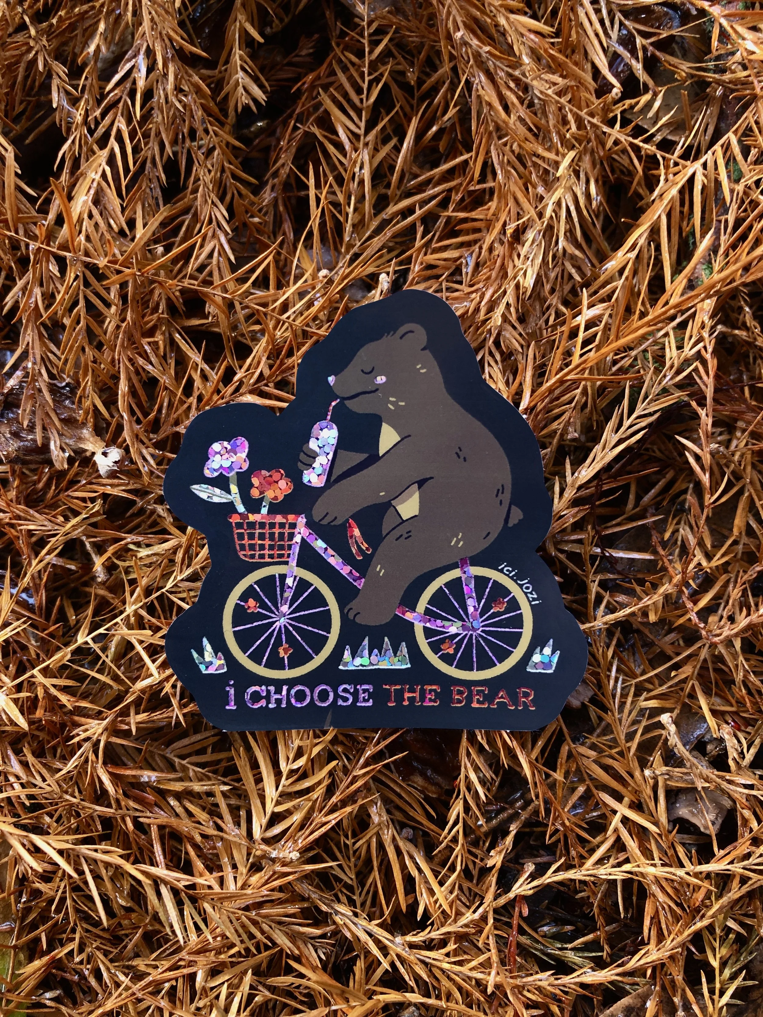 the bear - sticker
