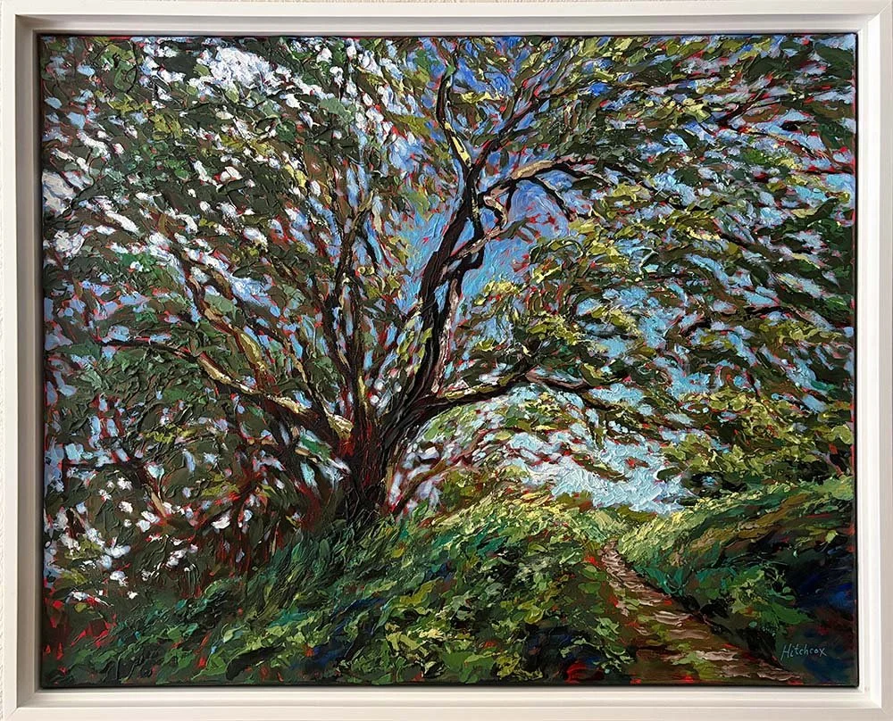 Gully Oak Big   Acrylic on canvas 24" x 30" $2,808