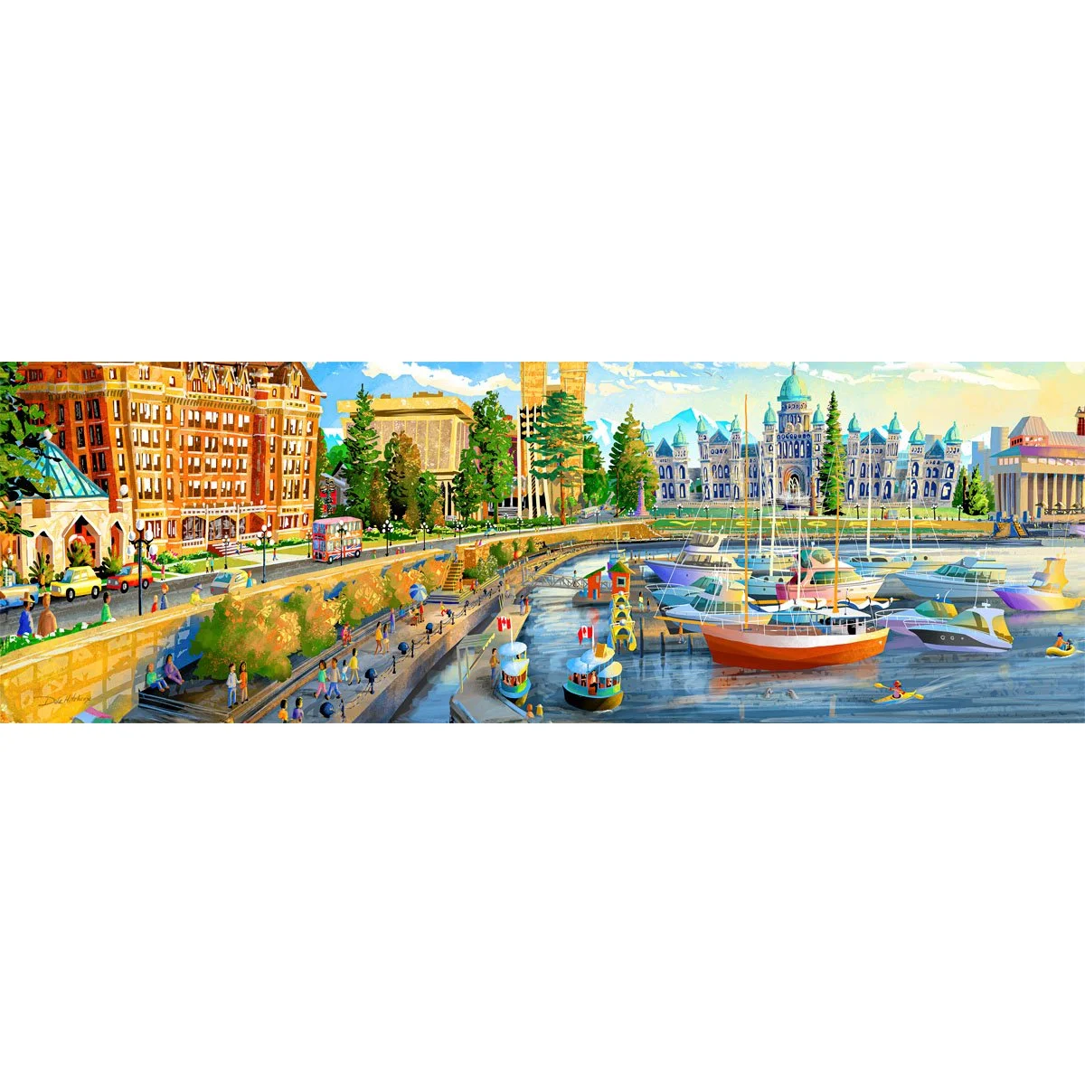 Inner Harbour Panorama, Victoria