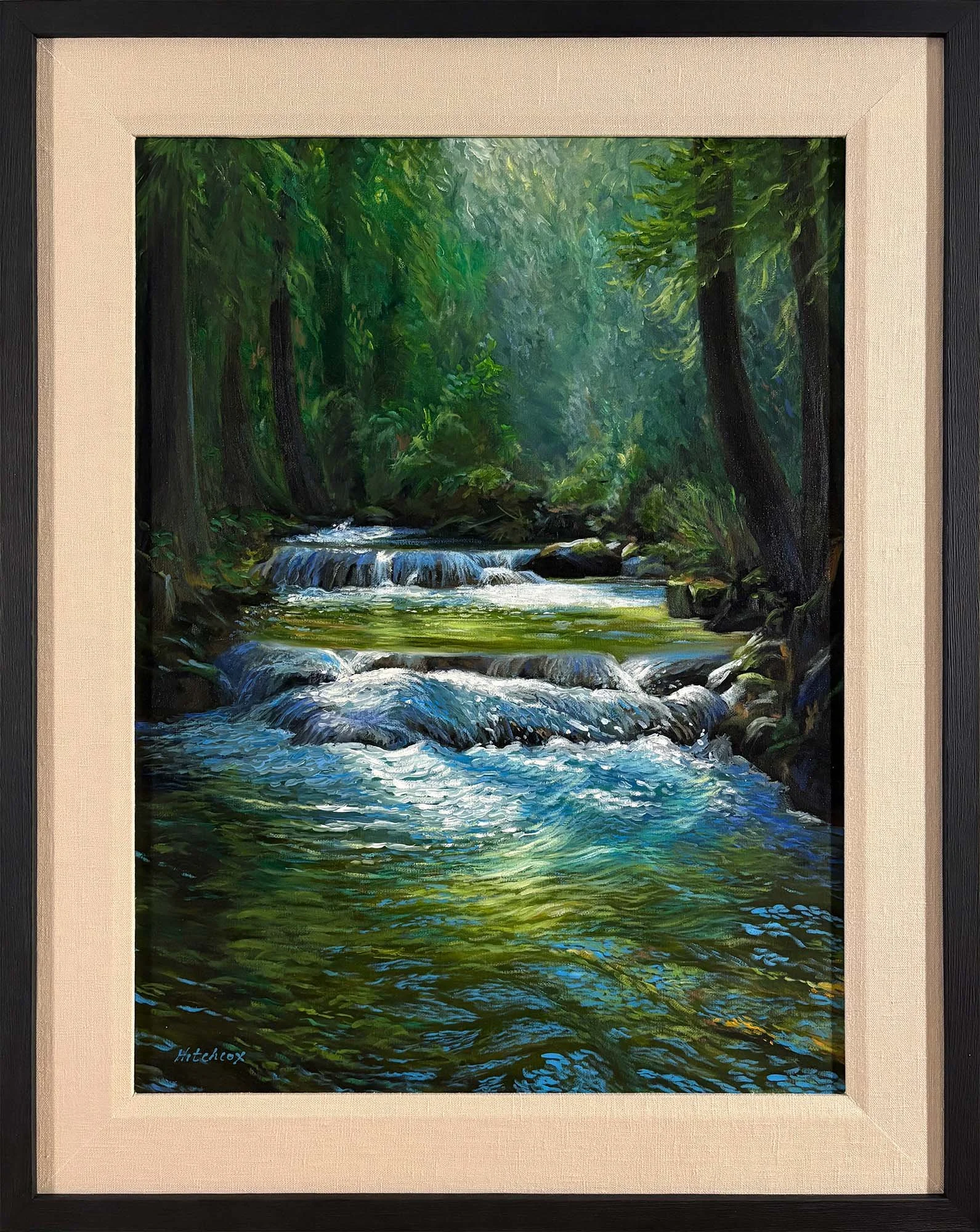  Levels   Oil on canvas  18" x 24" $3,348
