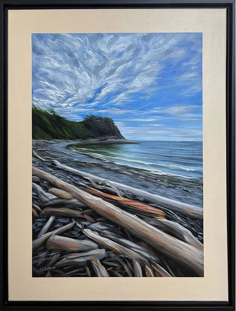  Horseshoe Bay   Acrylic on canvas 14" x 20" $2,160