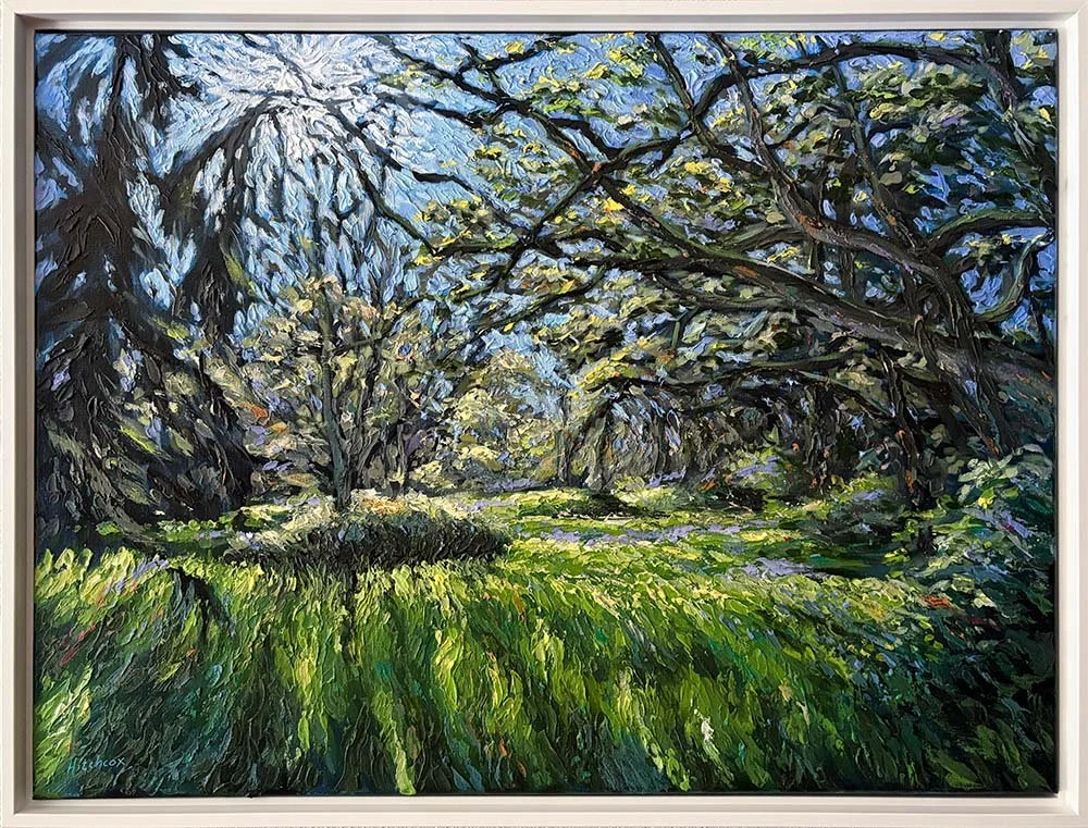  Oak Meadow   Acrylic on canvas 18" x 24" $1,188