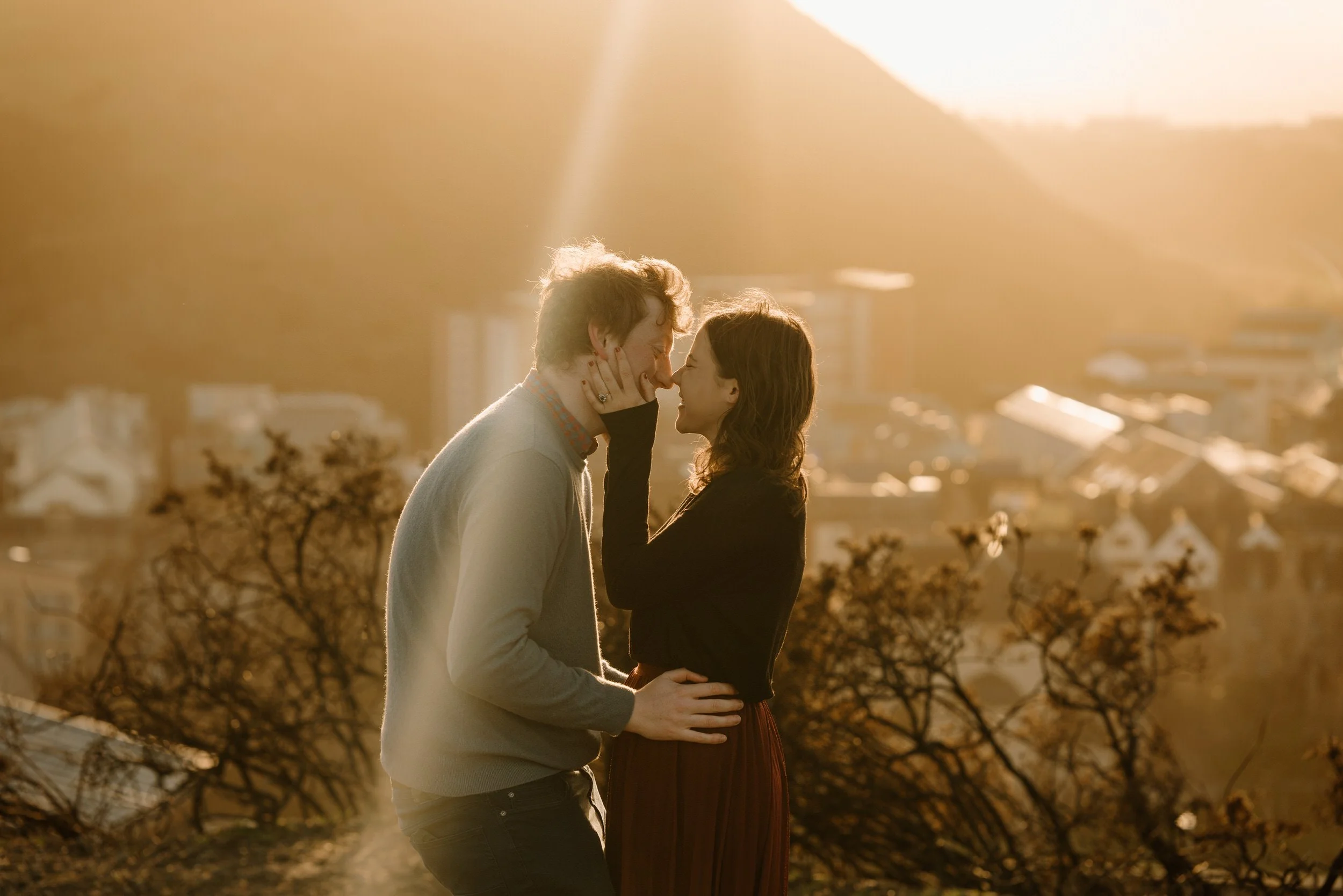 A couple propose with ottawa wedding photographer
