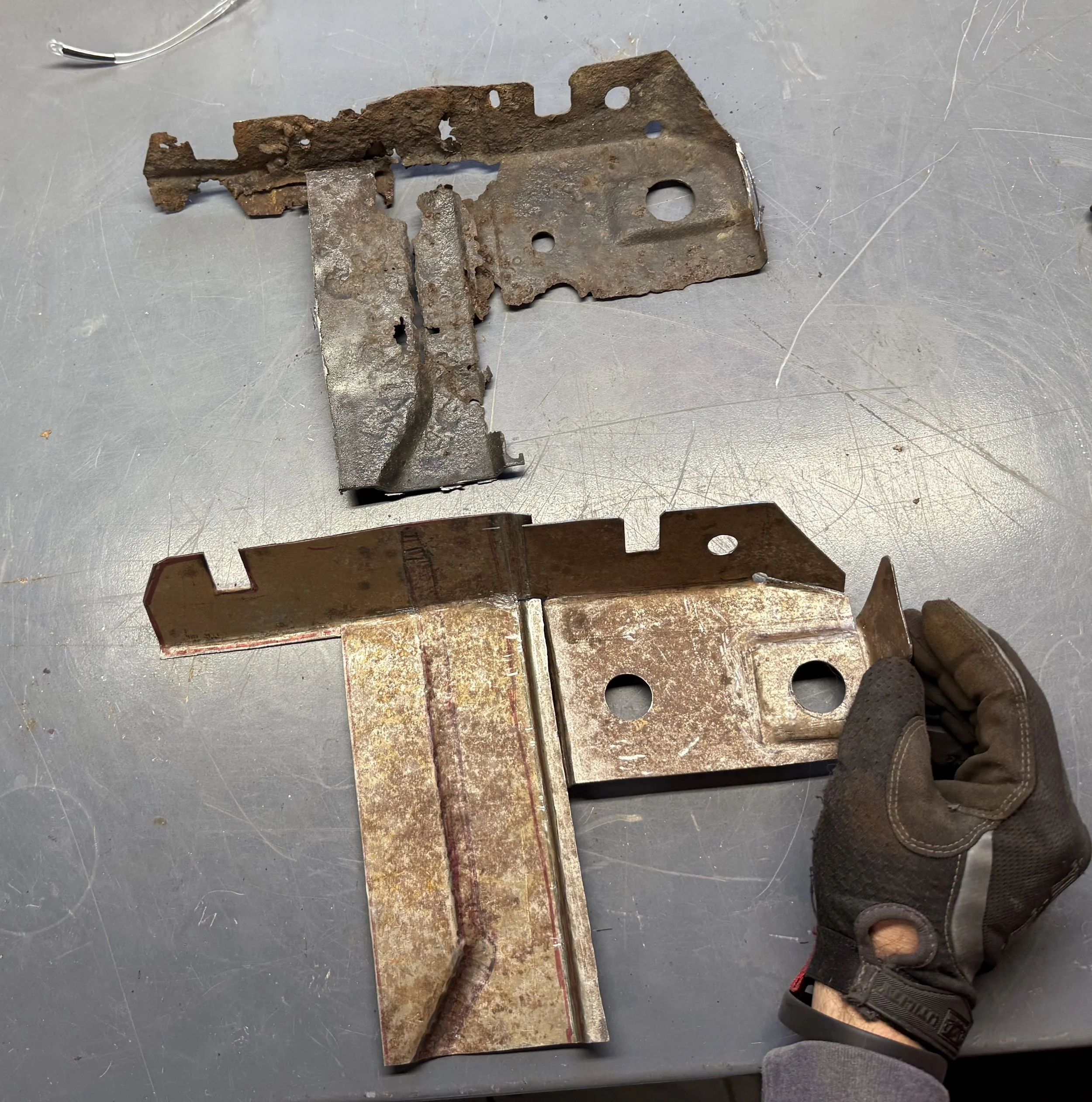 Inner Fender Support Repair