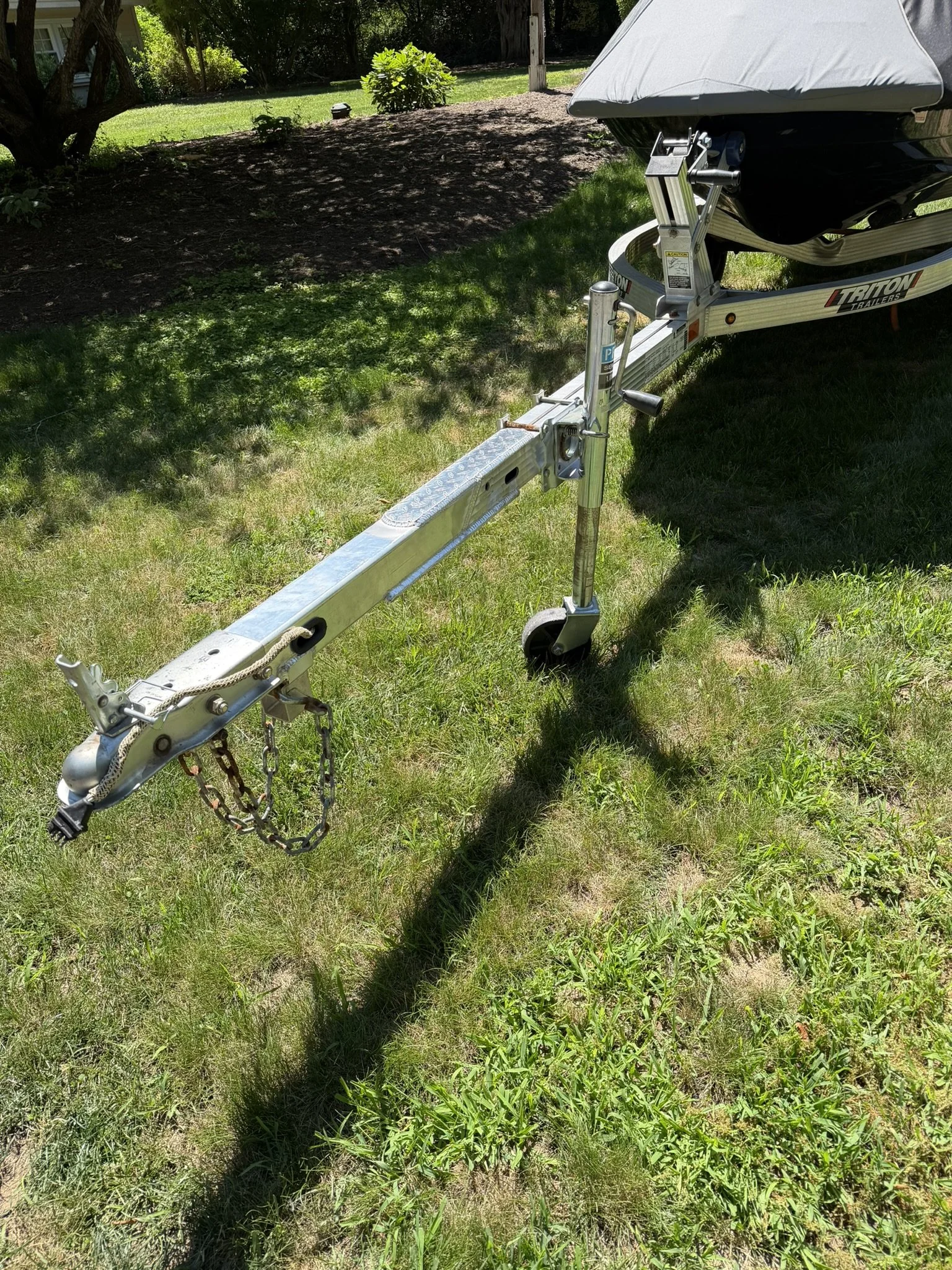 Jet Ski Trailer (Aluminum), Tongue extension- Completed