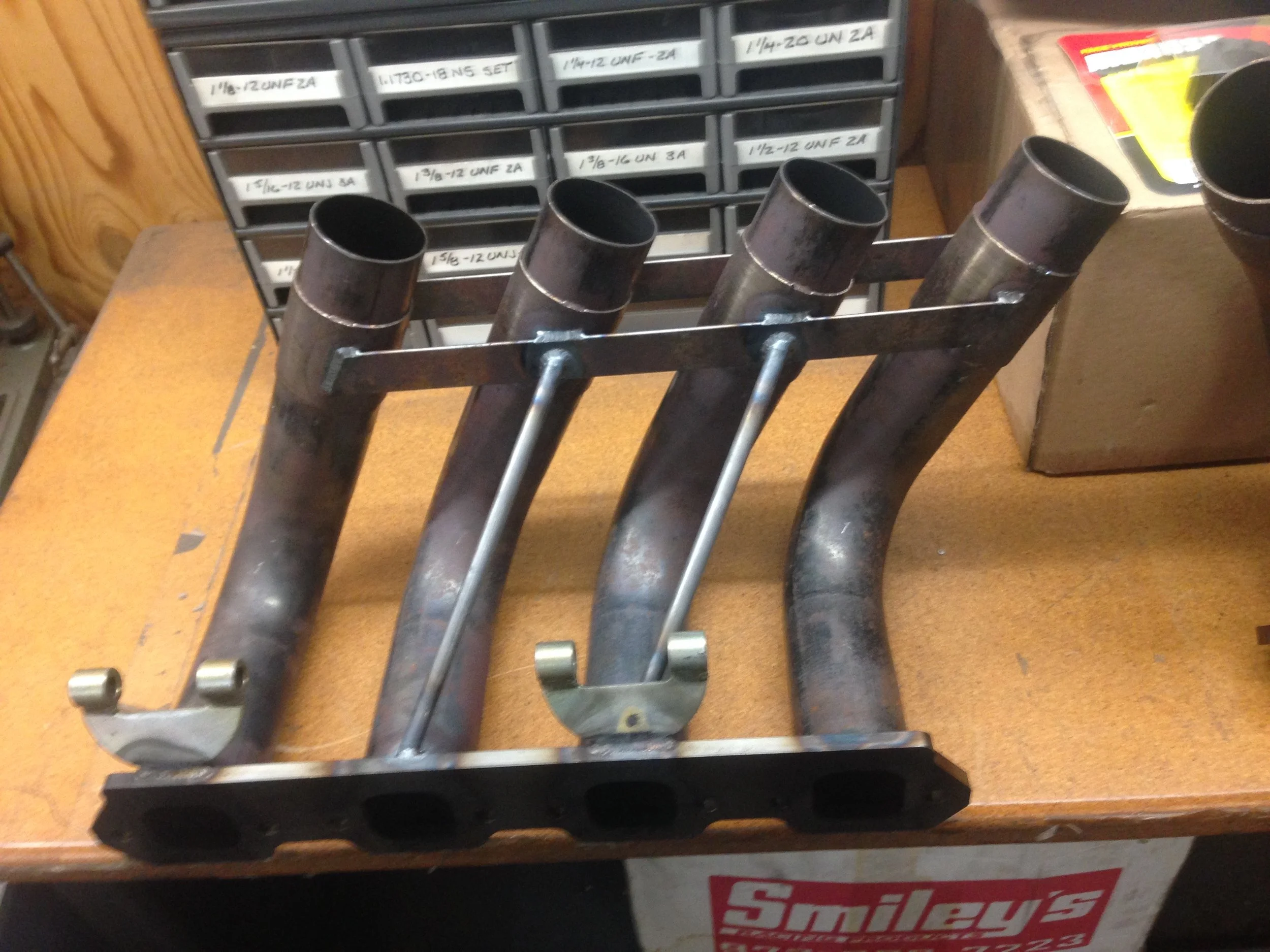 Exhaust Manifold for Dragster