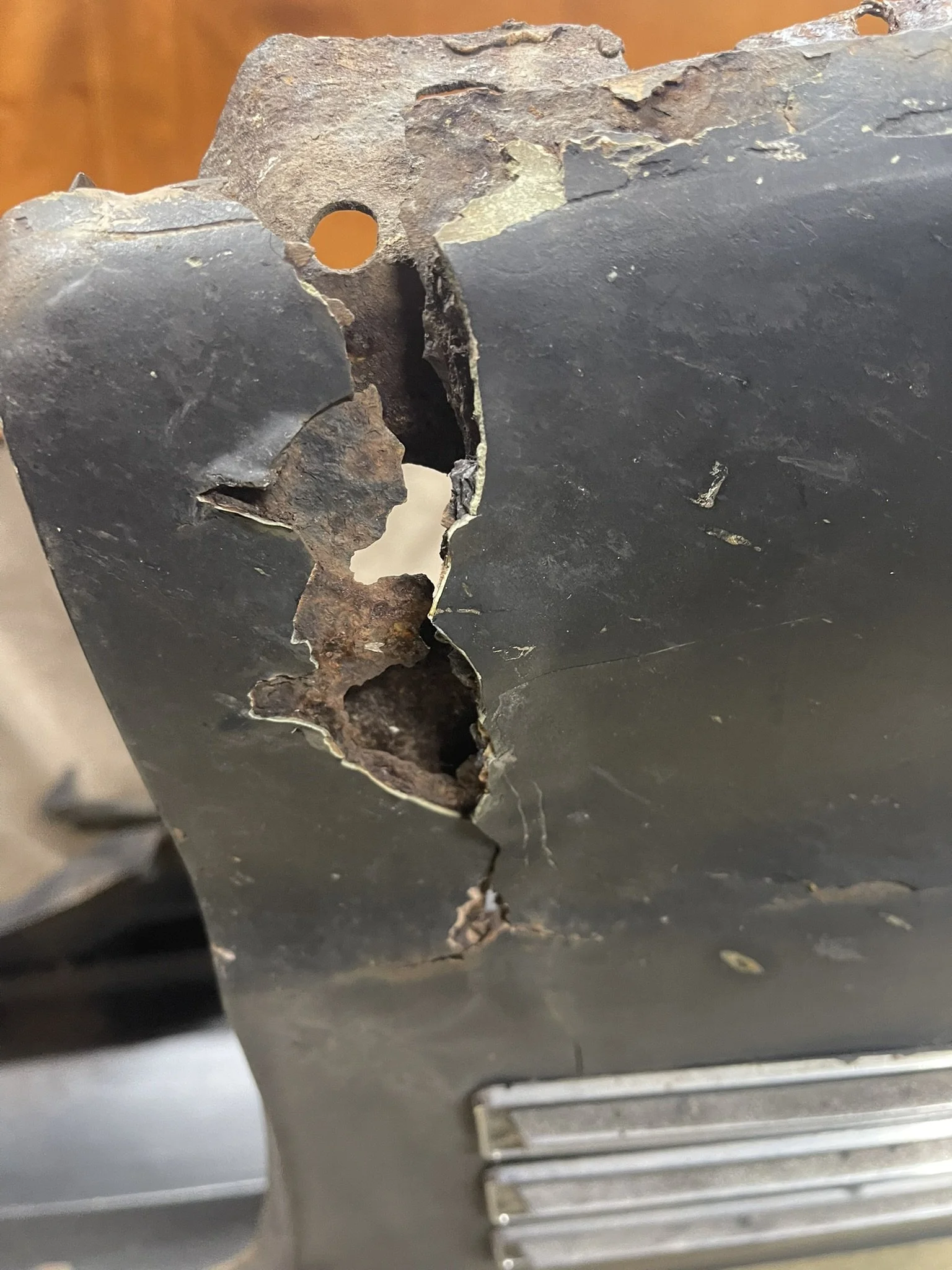 Fender Repair - Before