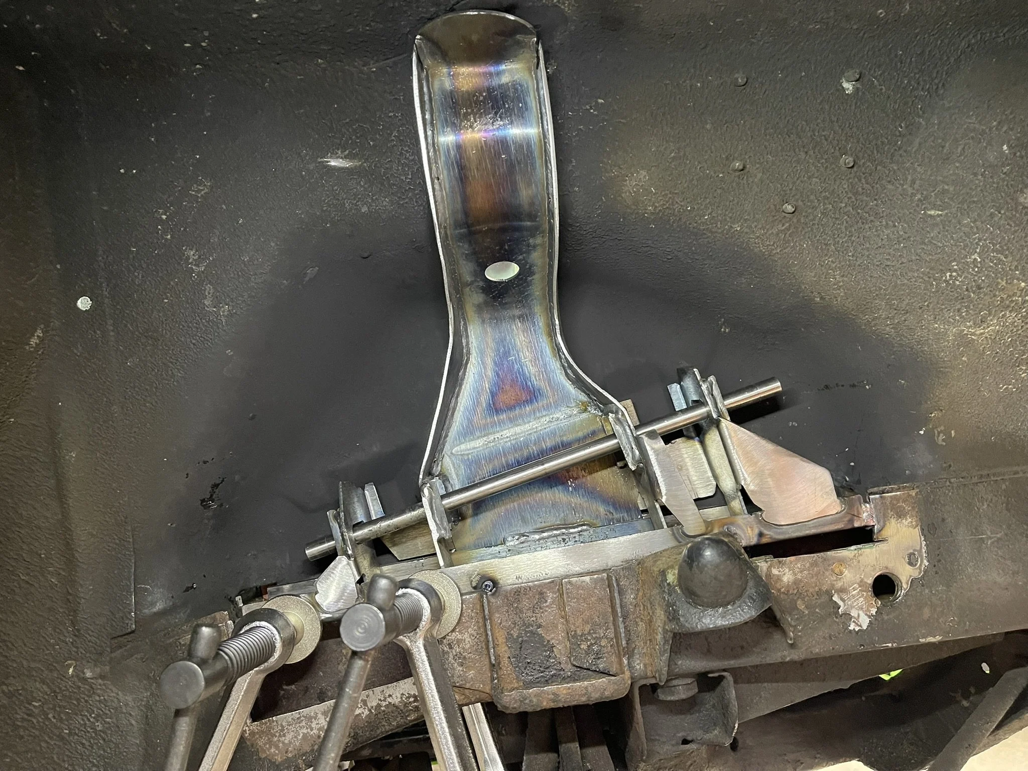 66 Plymouth Valiant Upper Control Arm Restoration -During