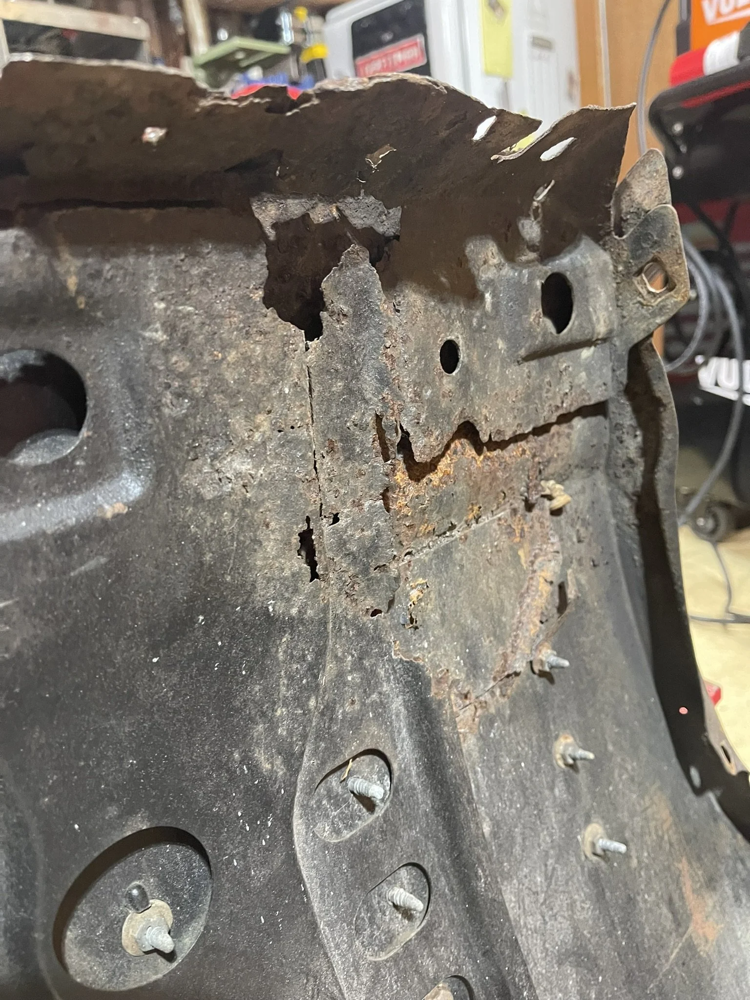 Fender Repair - Before
