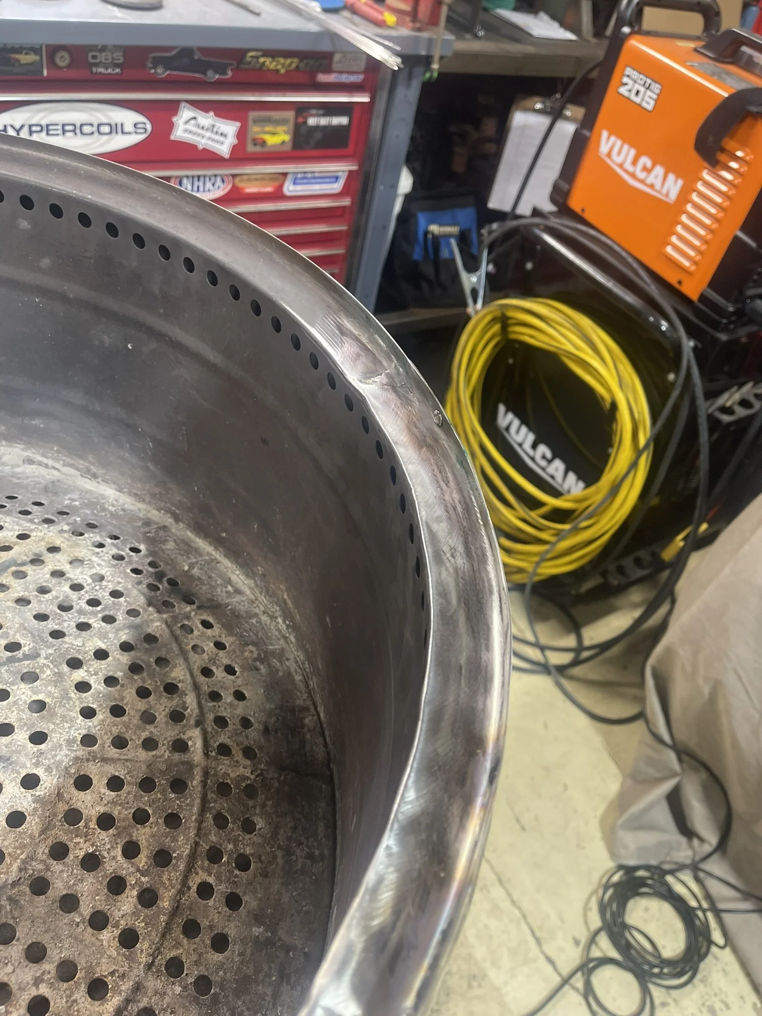 Dented Solo Stove Repair - After