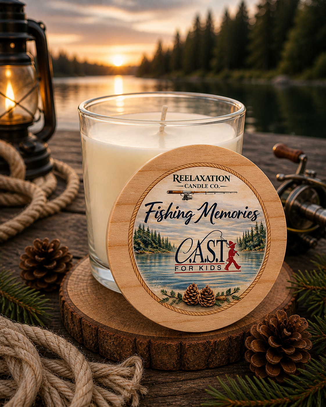 Fishing Memories (Charity Candle)