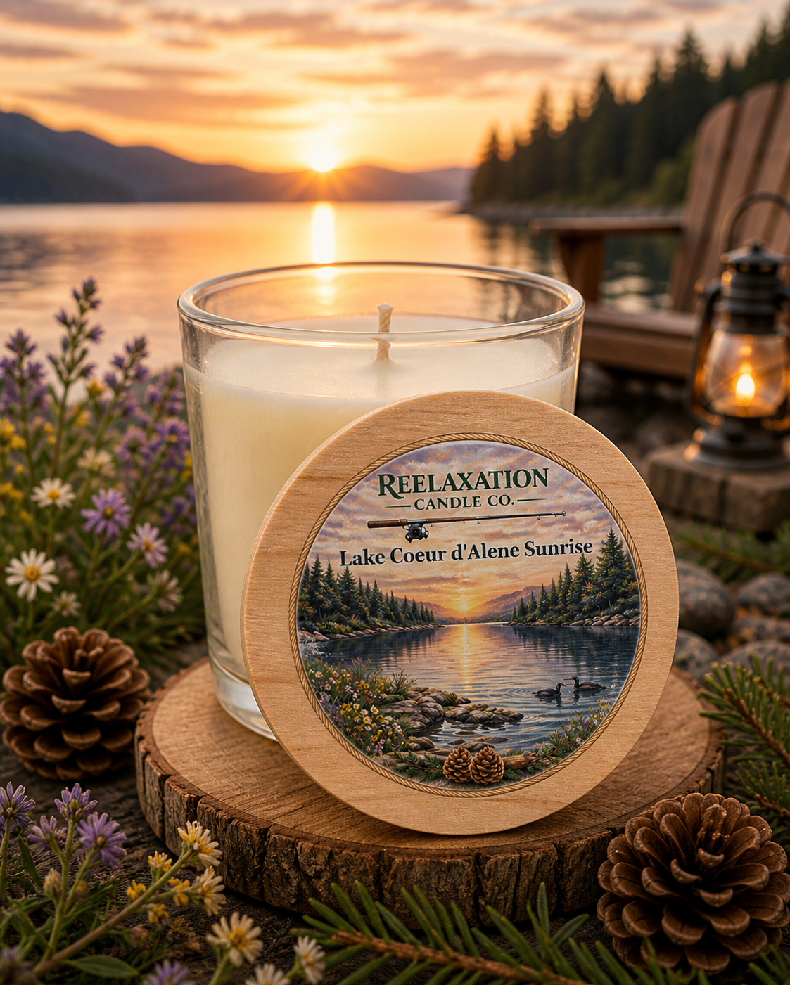 Lake Coeur d'Alene Sunrise