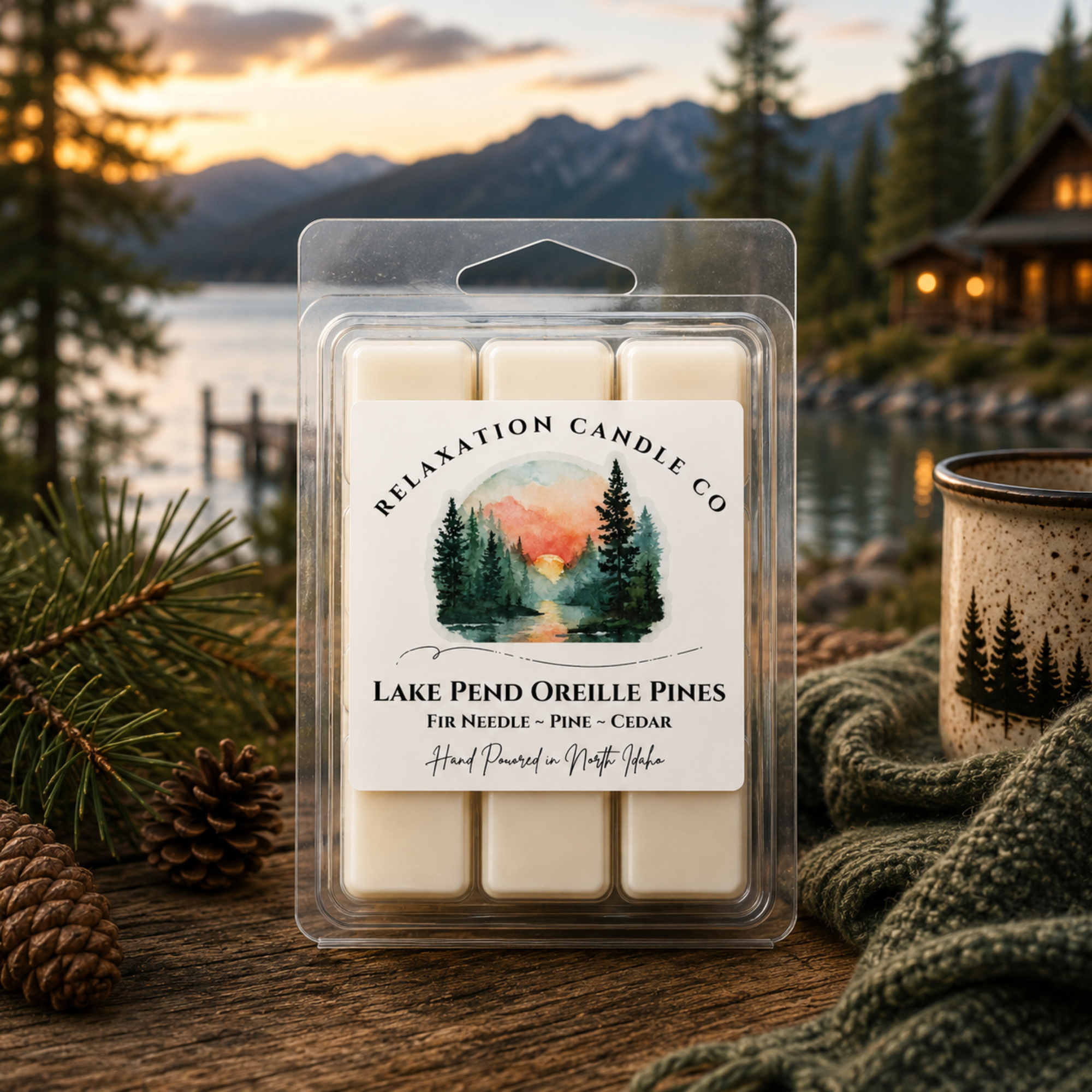 Lake Pend Oreille Pines Wax Melts