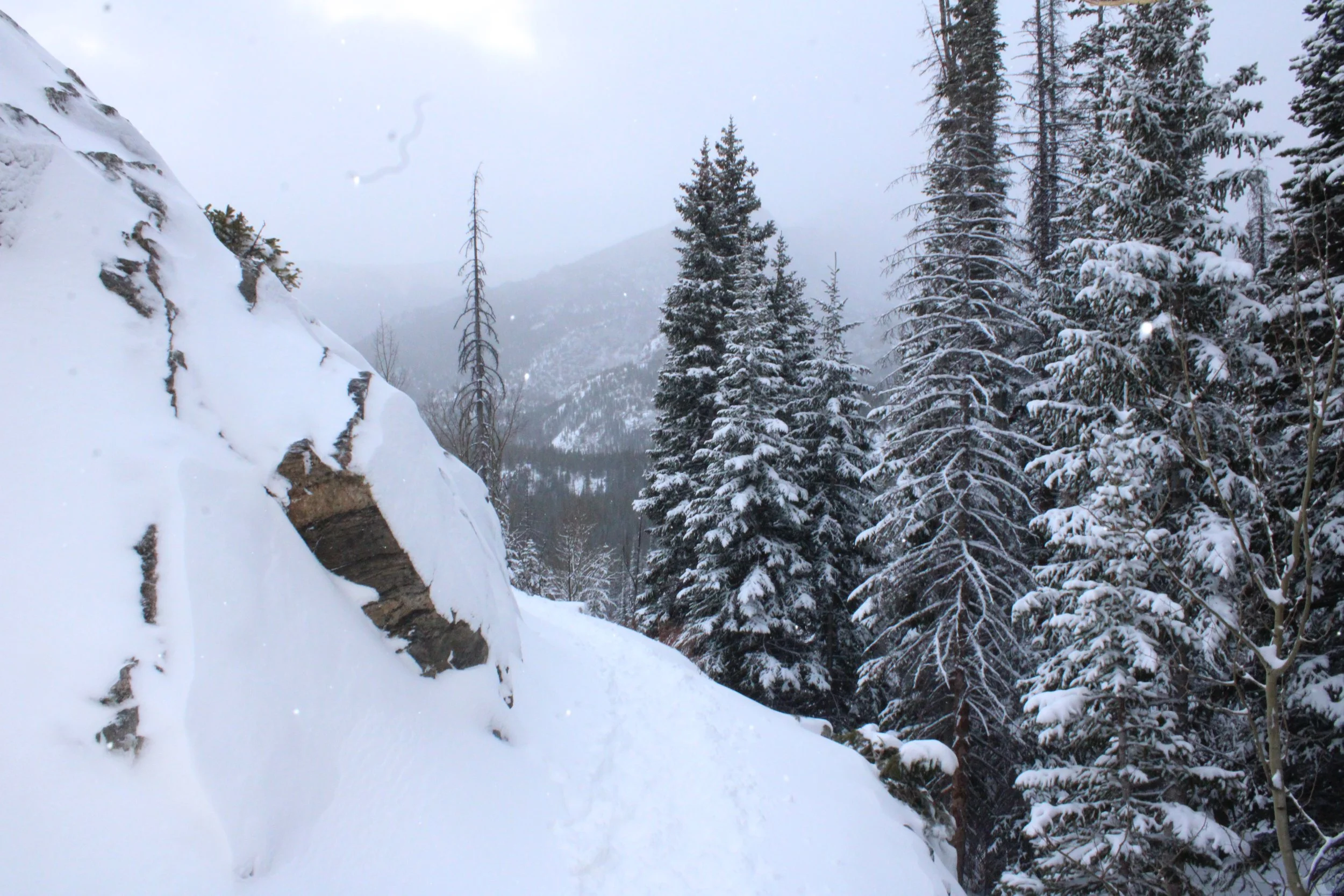 Winter in the Rocky Mountains