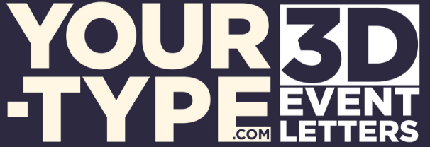 Your-Type 3D Event Letters