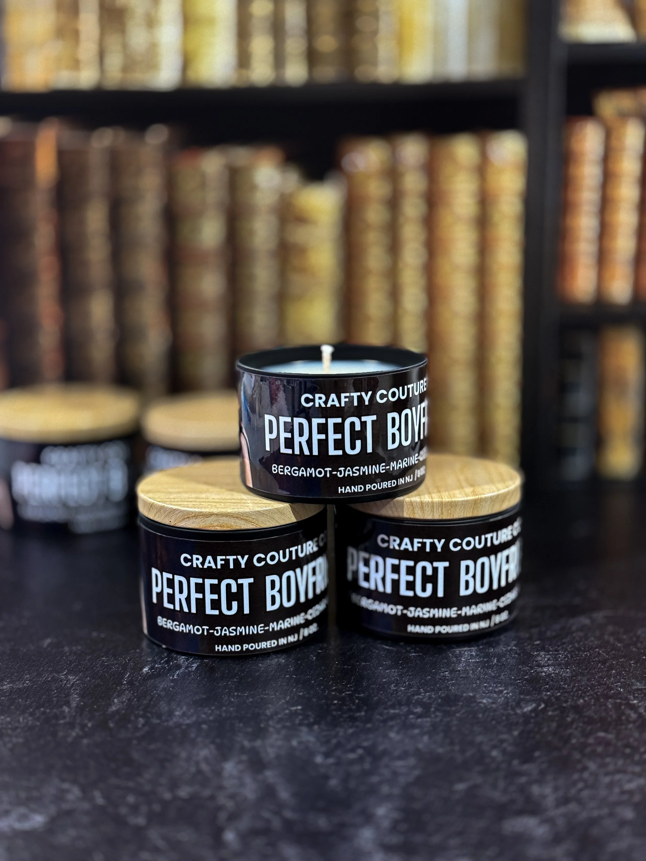 The Perfect Boyfriend Travel Candle