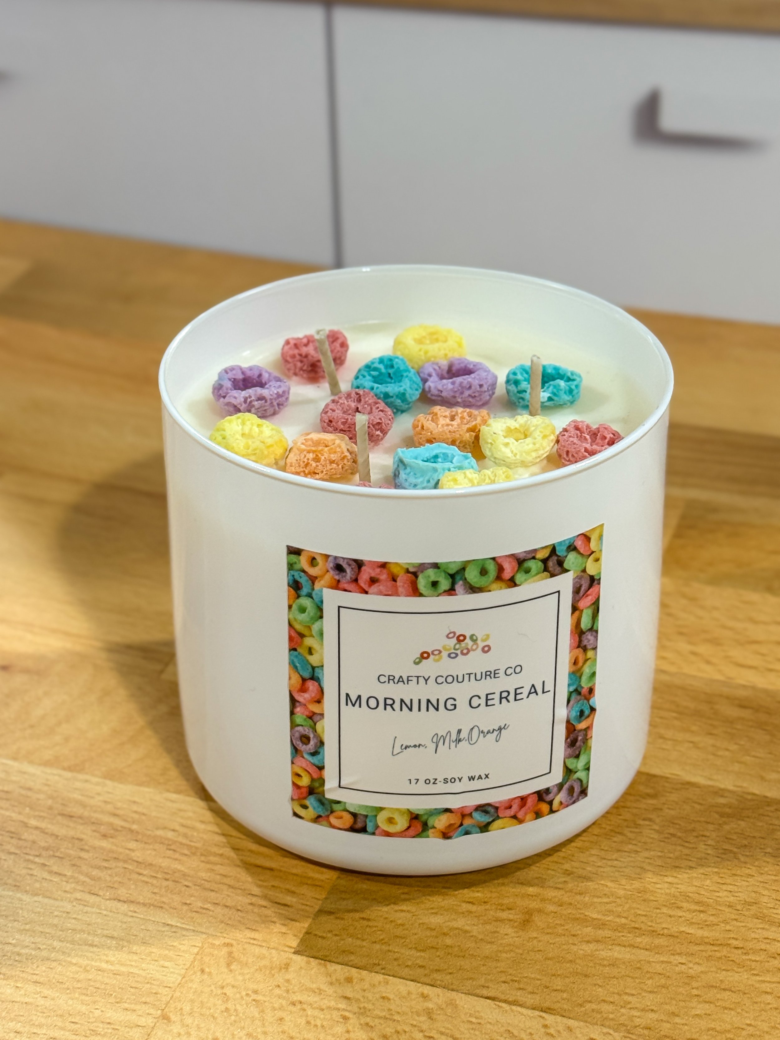 Morning Cereal 3 Wick Candle