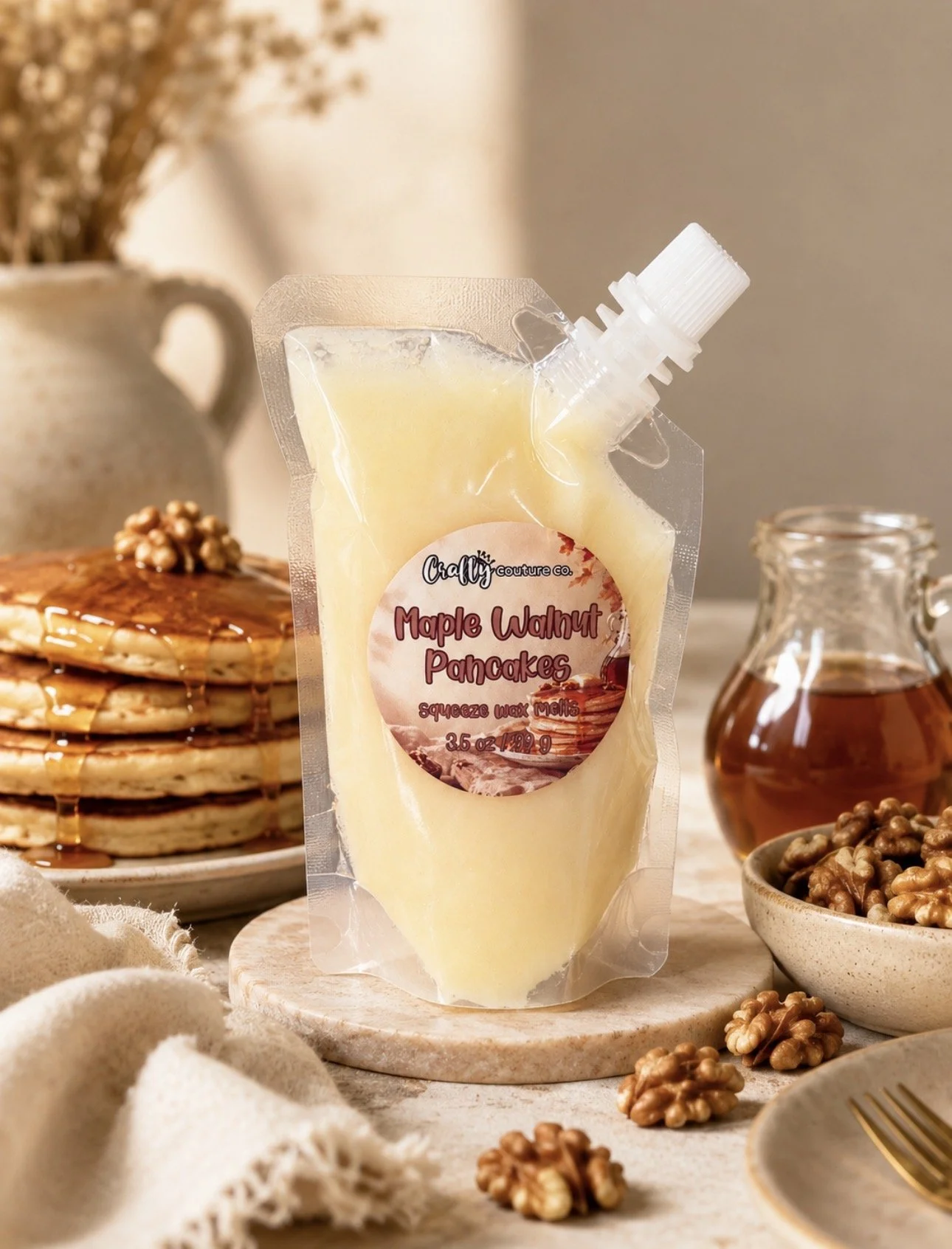 Maple Walnut  Pancakes  Squeeze Melt