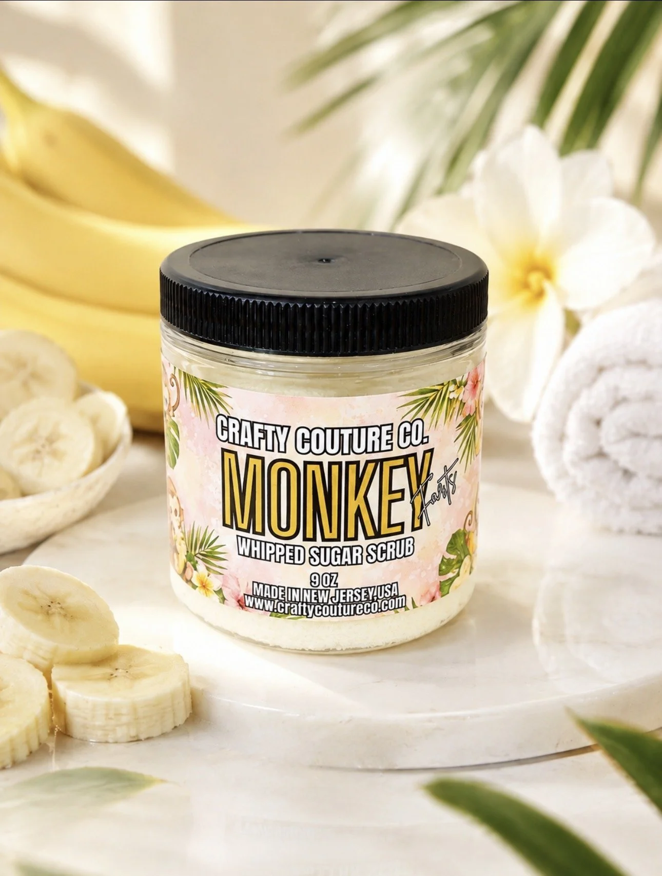 Monkey Farts whipped Sugar Scrub