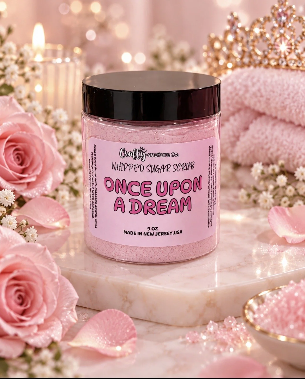 Once upon a dream whipped sugar scrub