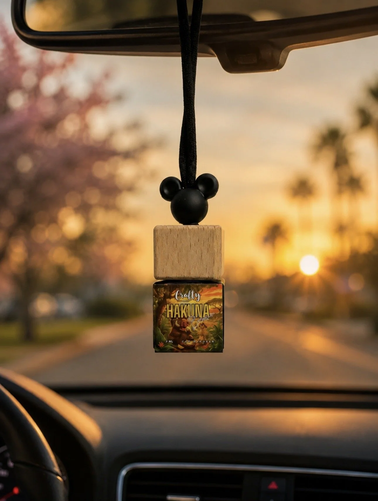 Hakuna Banana Mouse Head Car diffuser