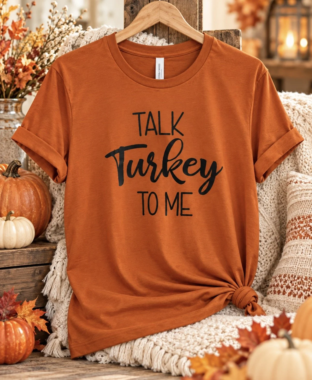 Talk Turkey to me Adult T-shirt