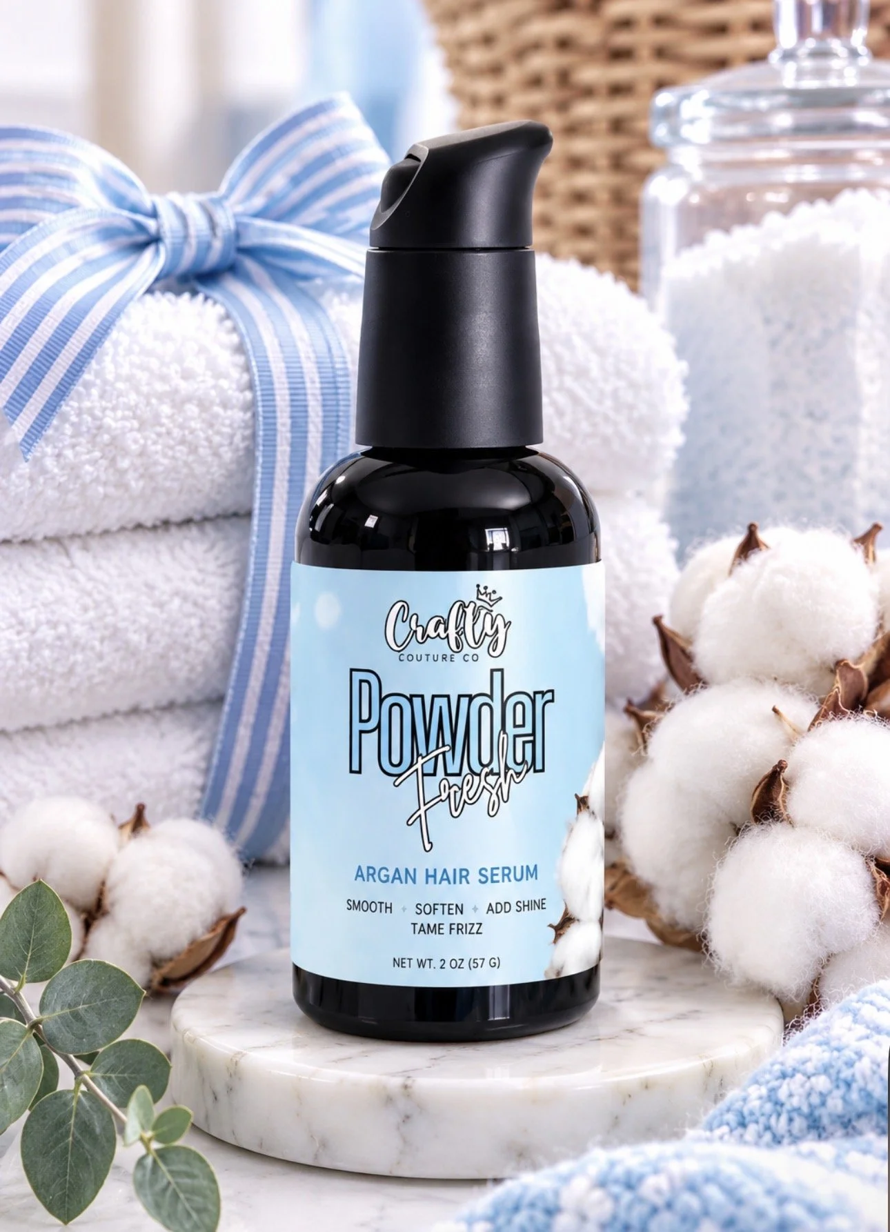 Powder Fresh  Argan Hair Serum