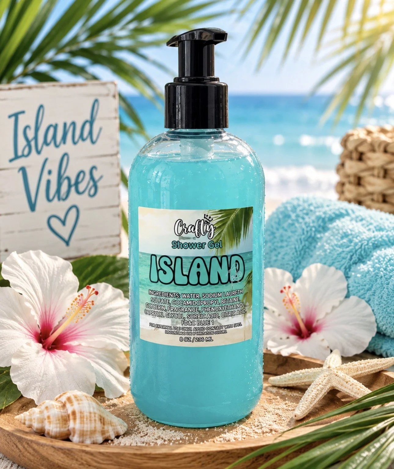 Island Tide Shower Gel