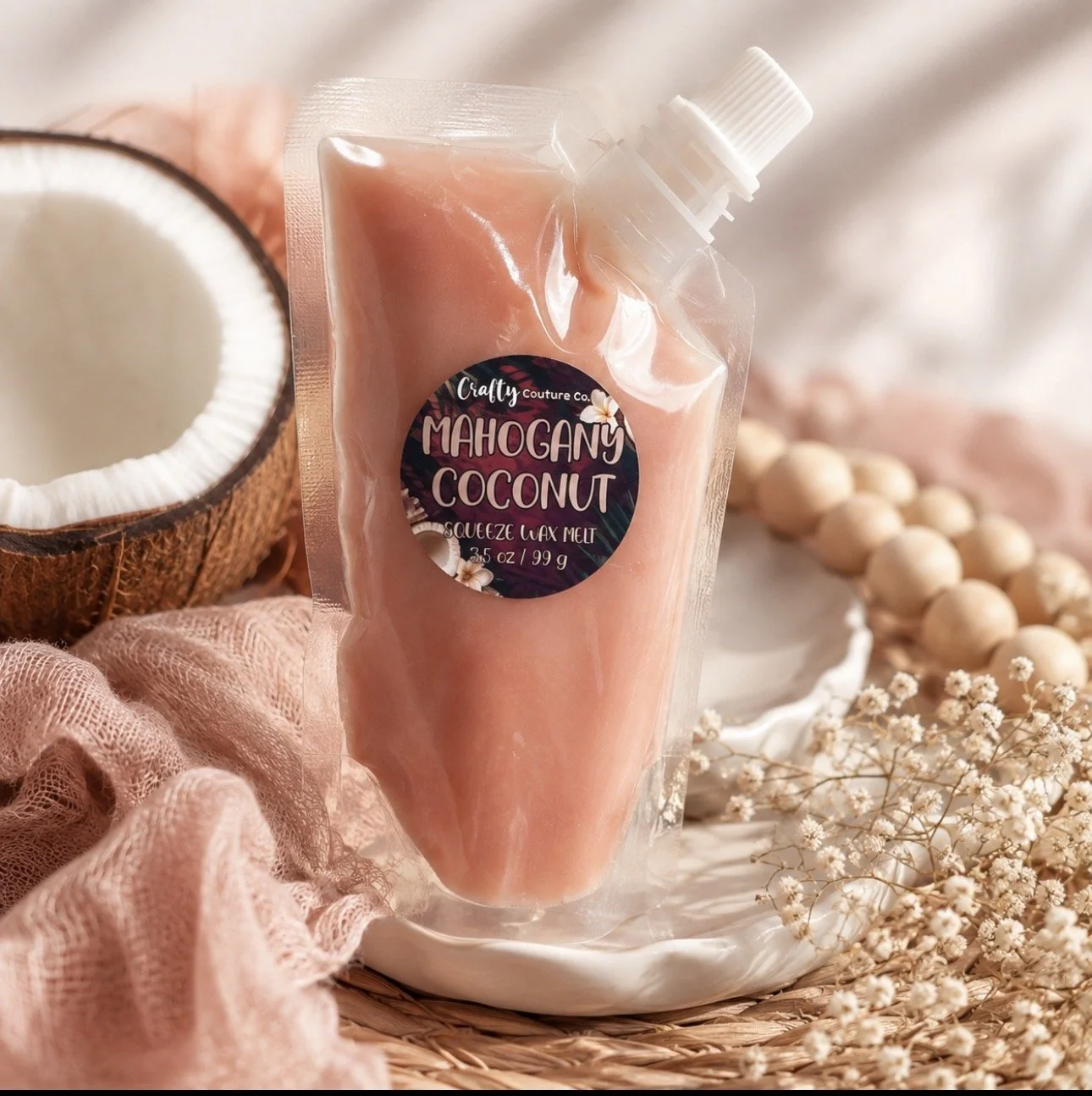 Mahogany Coconut Squeeze Melt