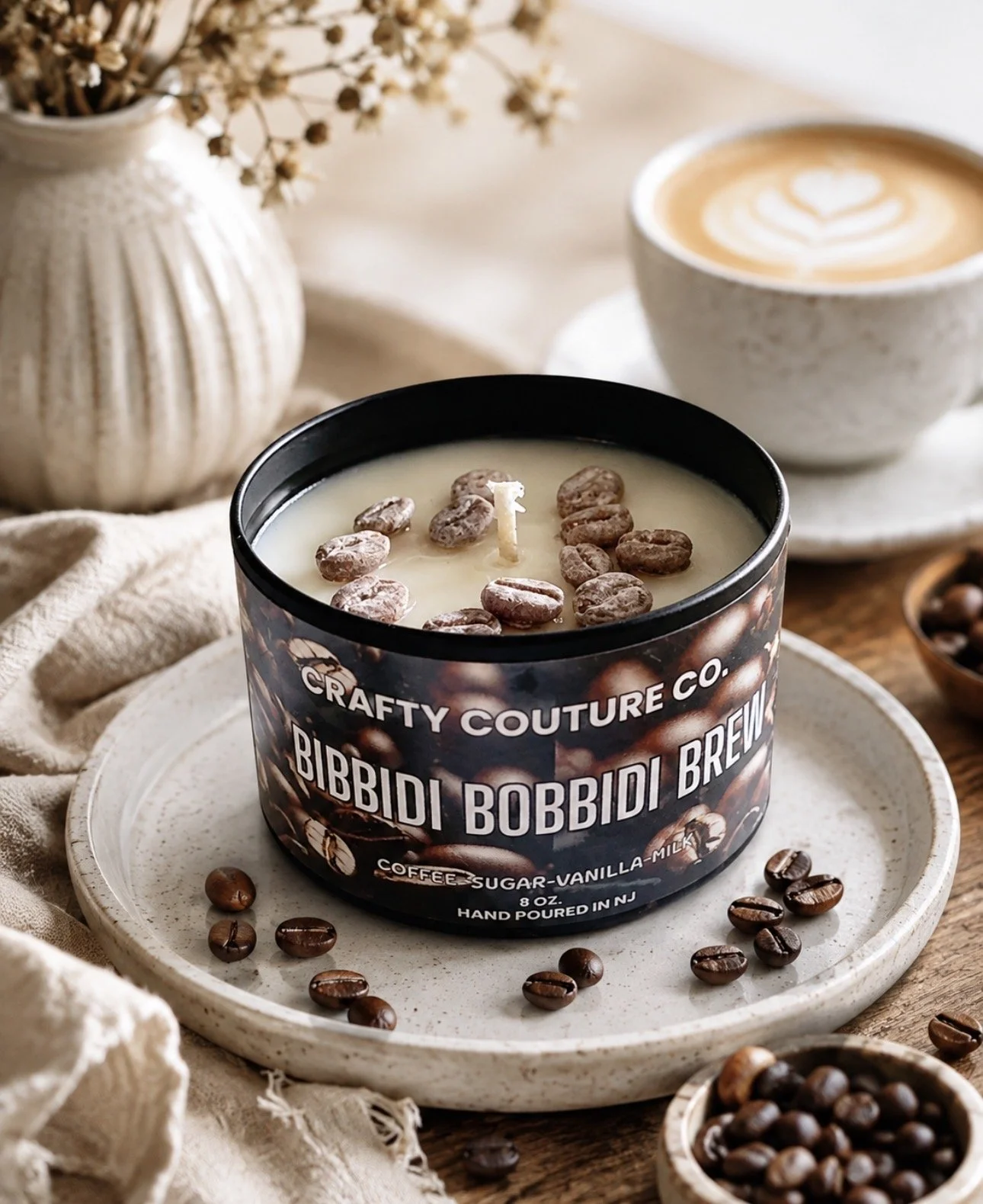 Bibbidi Bobbidi Brew Soy Travel Tin Candle