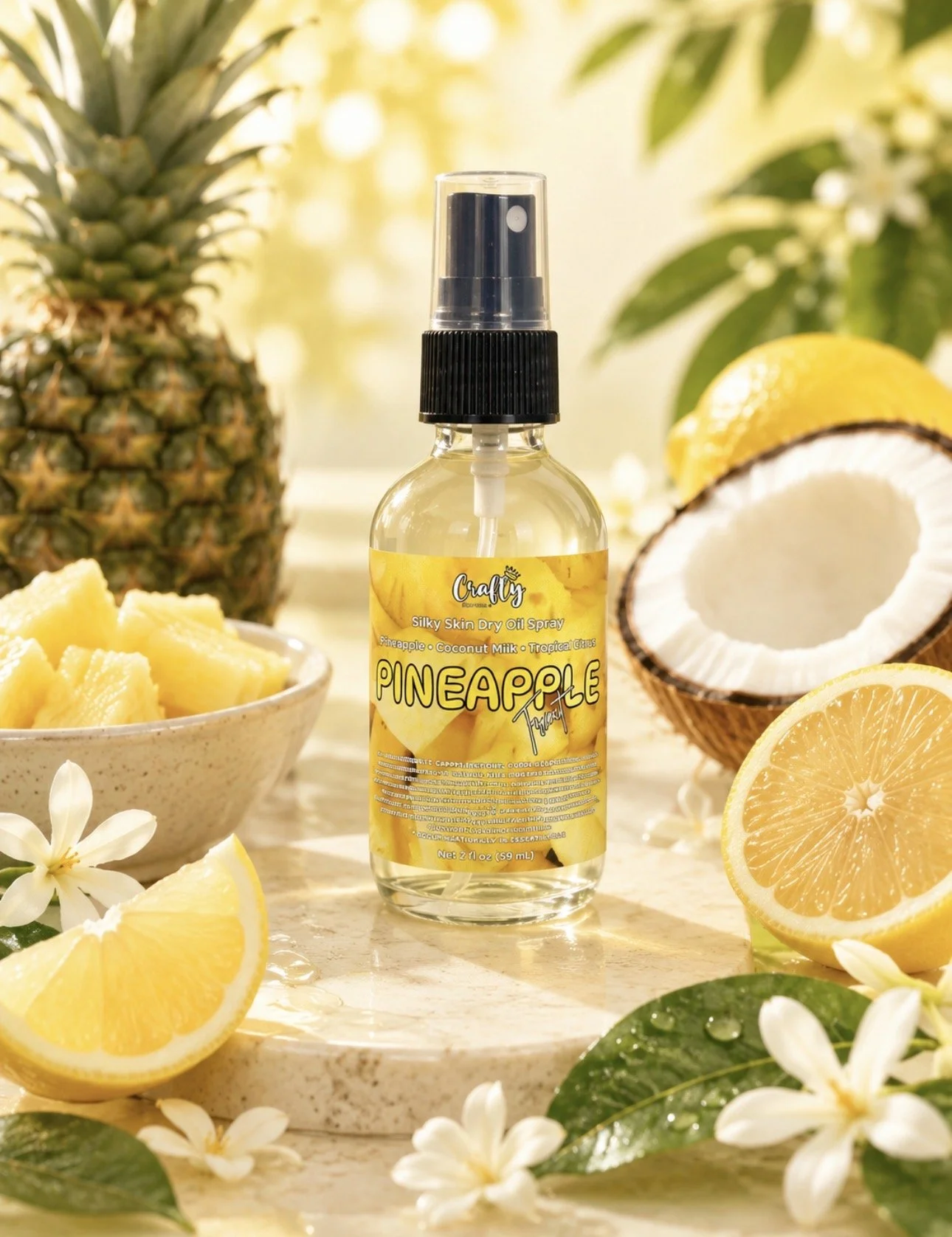 Pineapple Treat Silky Dry Oil Spray