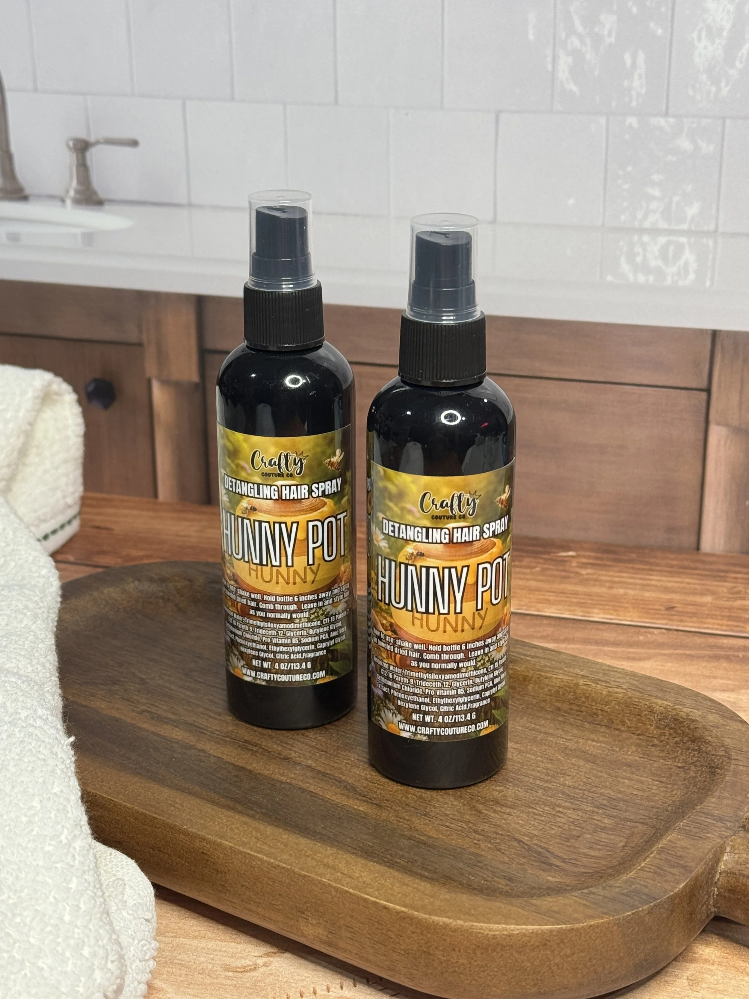 Hunny Pot Detangling Spray/Leave in Conditioner