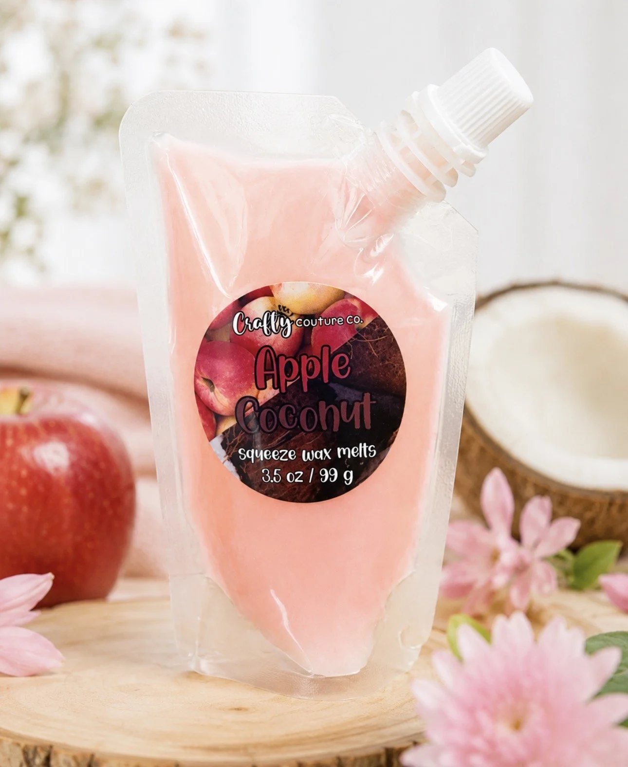 Apple/Coconut Squeeze Wax Melt