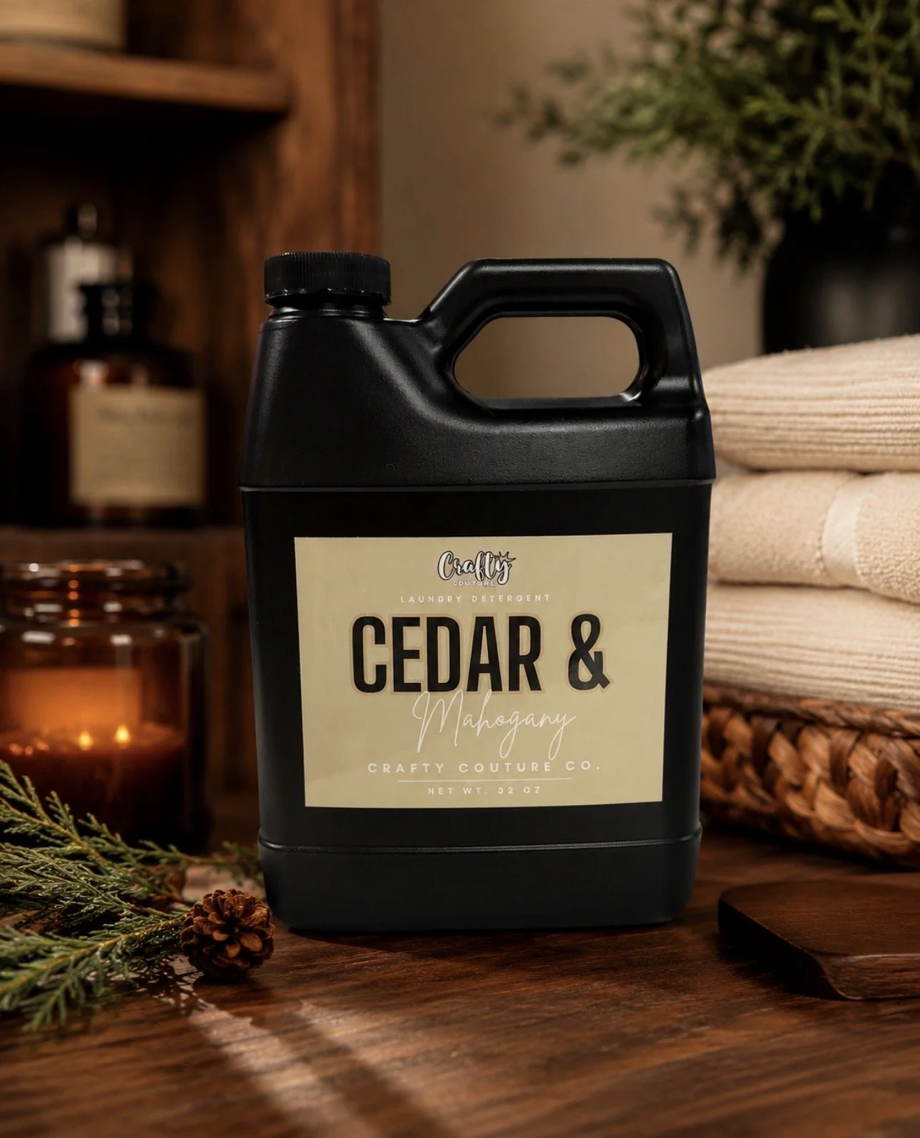 Cedar & Mahogany  Laundry Detergent