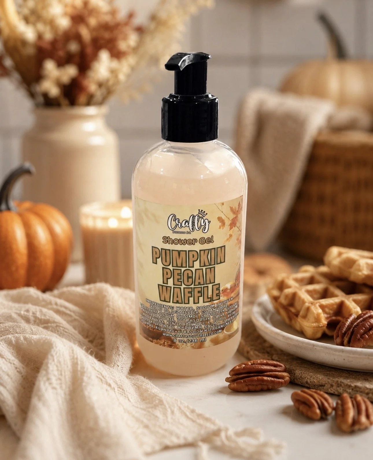Pumpkin Pecan Waffle Shower Gel