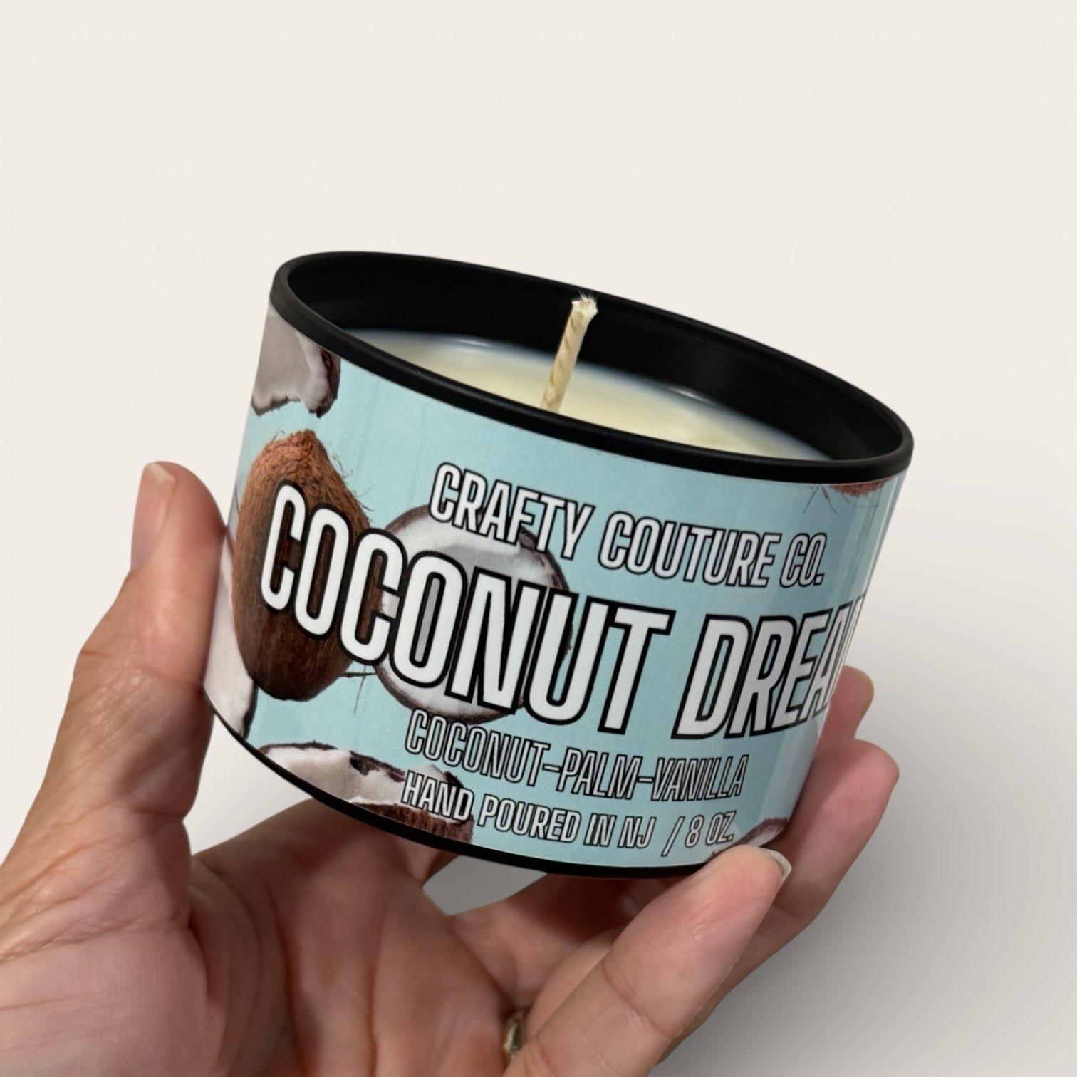 Coconut Dream Travel Candle