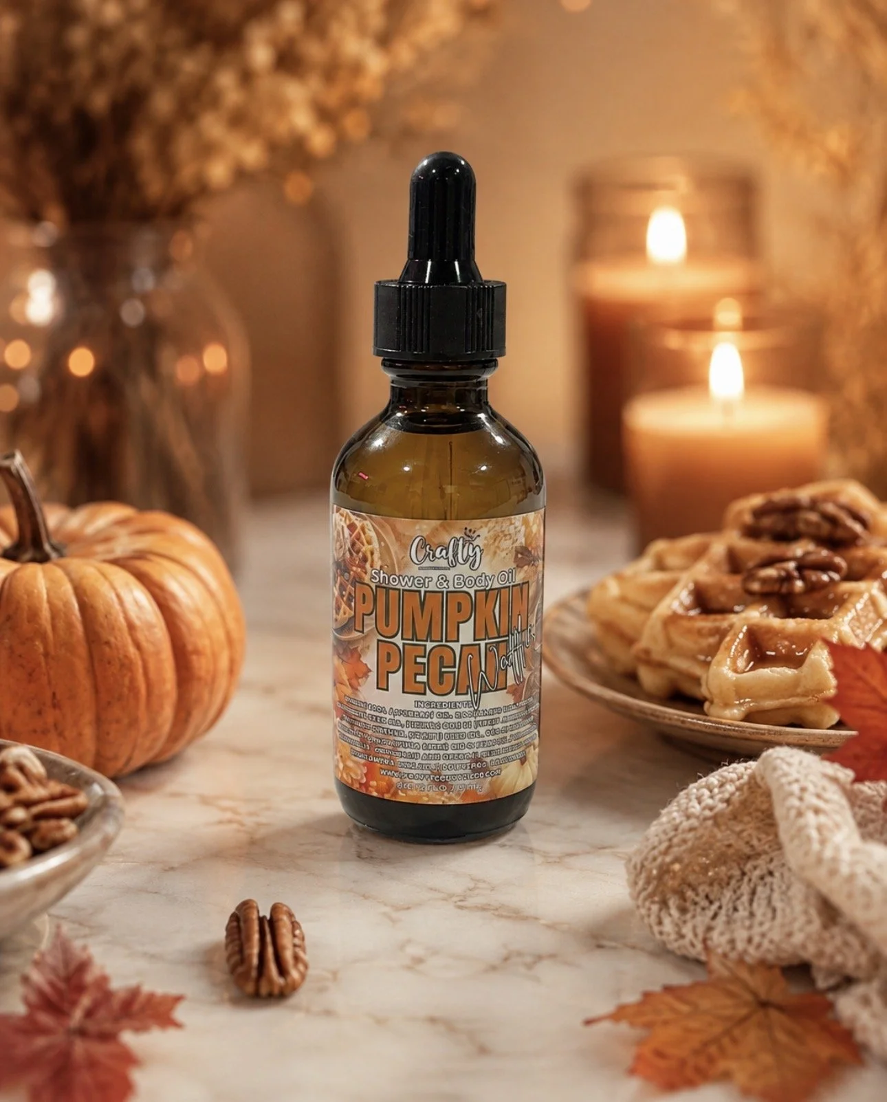 Pumpkin Pecan Waffles Shower & Body Oil