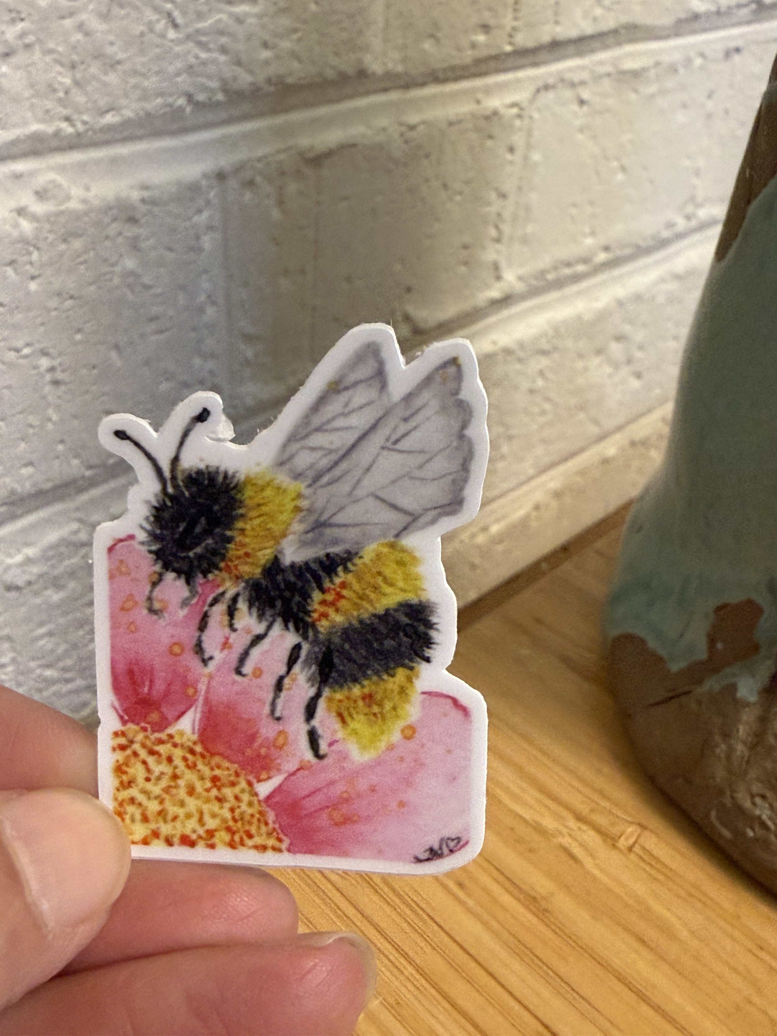 Bumble Bee Vinyl Sticker