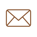 Outline of an envelope icon