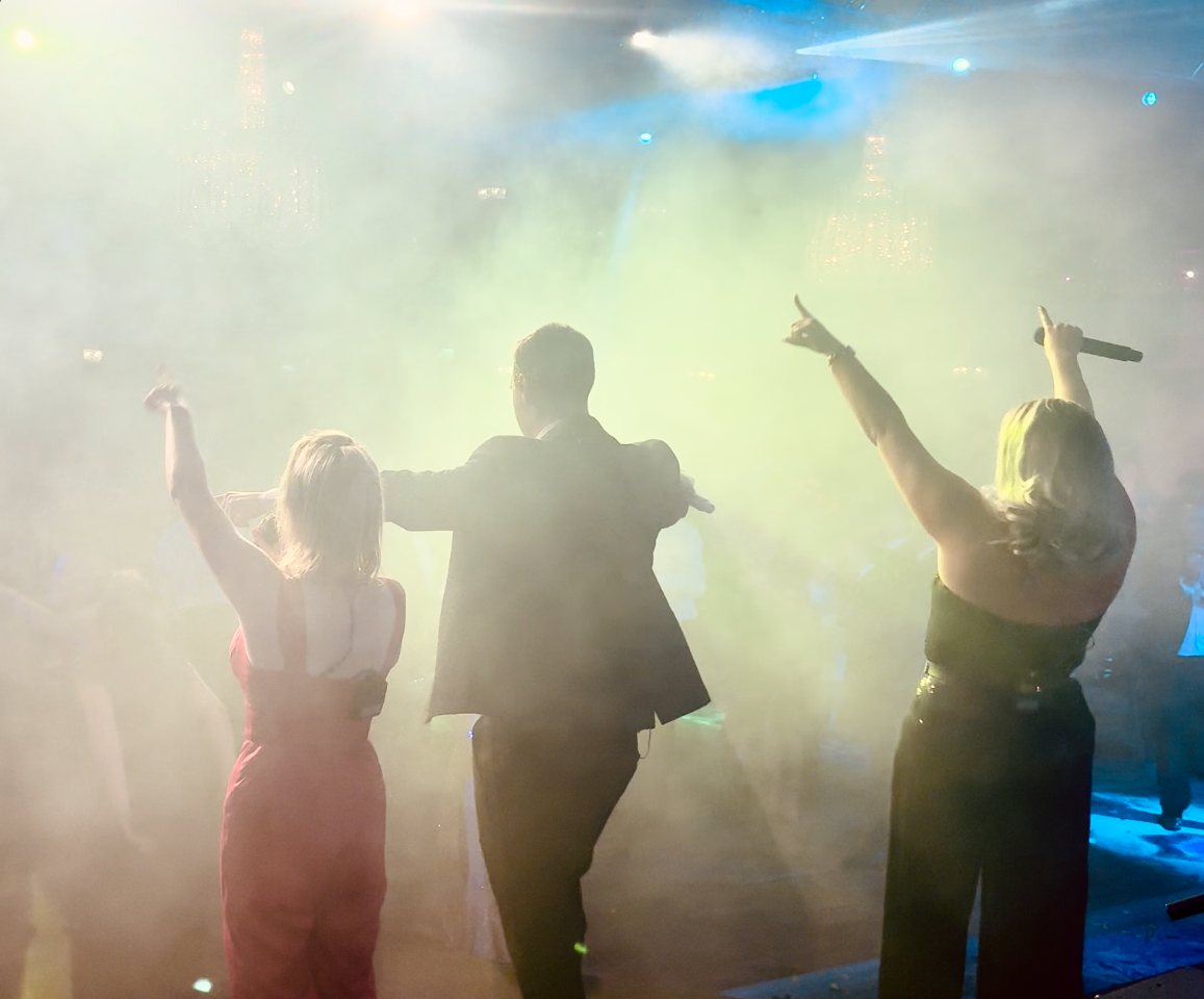 Exclusiv band dancefloor performance at Grosvenor House event