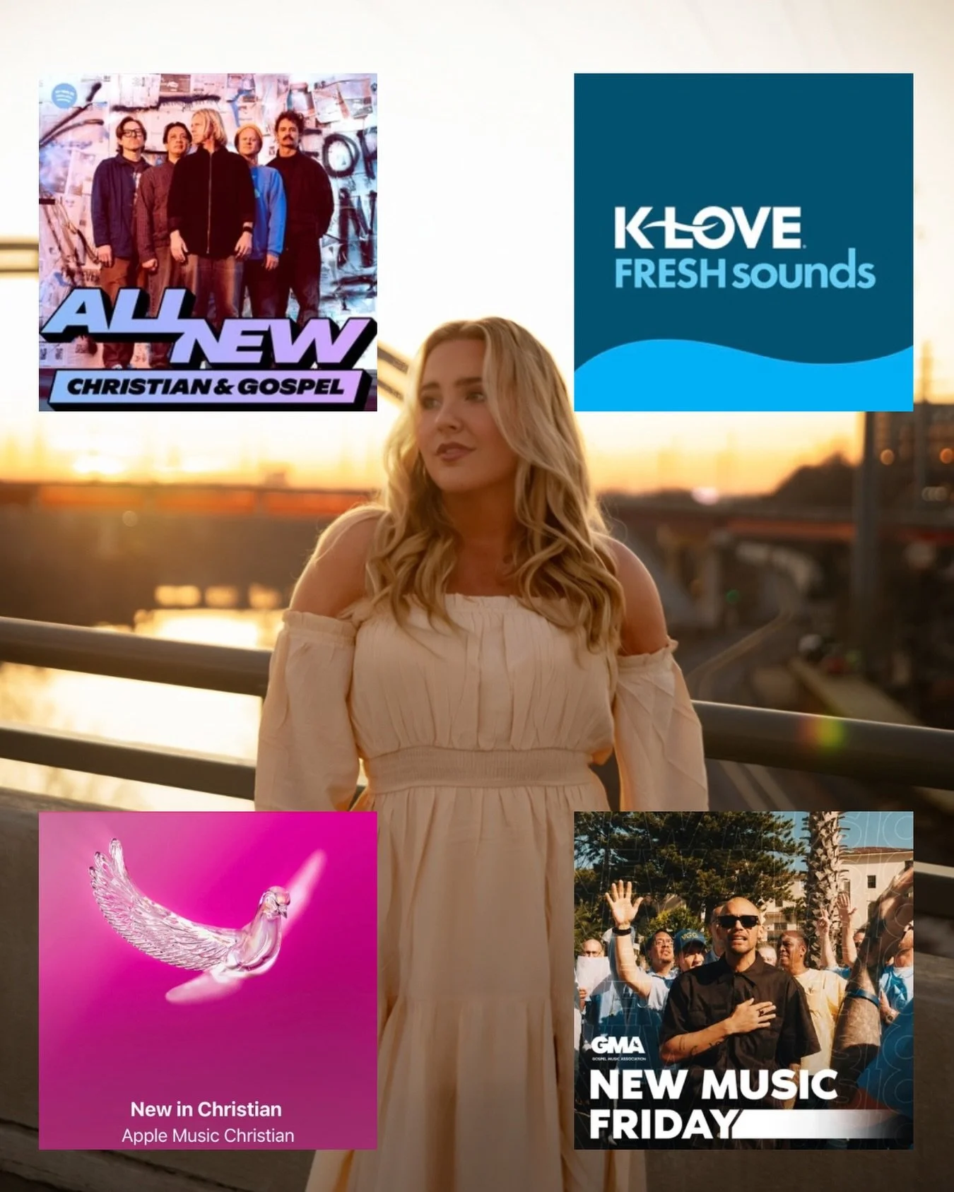 &ldquo;Rise&rdquo; has officially been out for over a week ☀️💛 Thank you so much to @spotify, @applemusic, @kloveradio, and @gmadoveawards for including me on these playlists :,) I am so grateful!!! 

Shoutout to @veremusicco !!!! 🙌🏼 

-

#spotify
