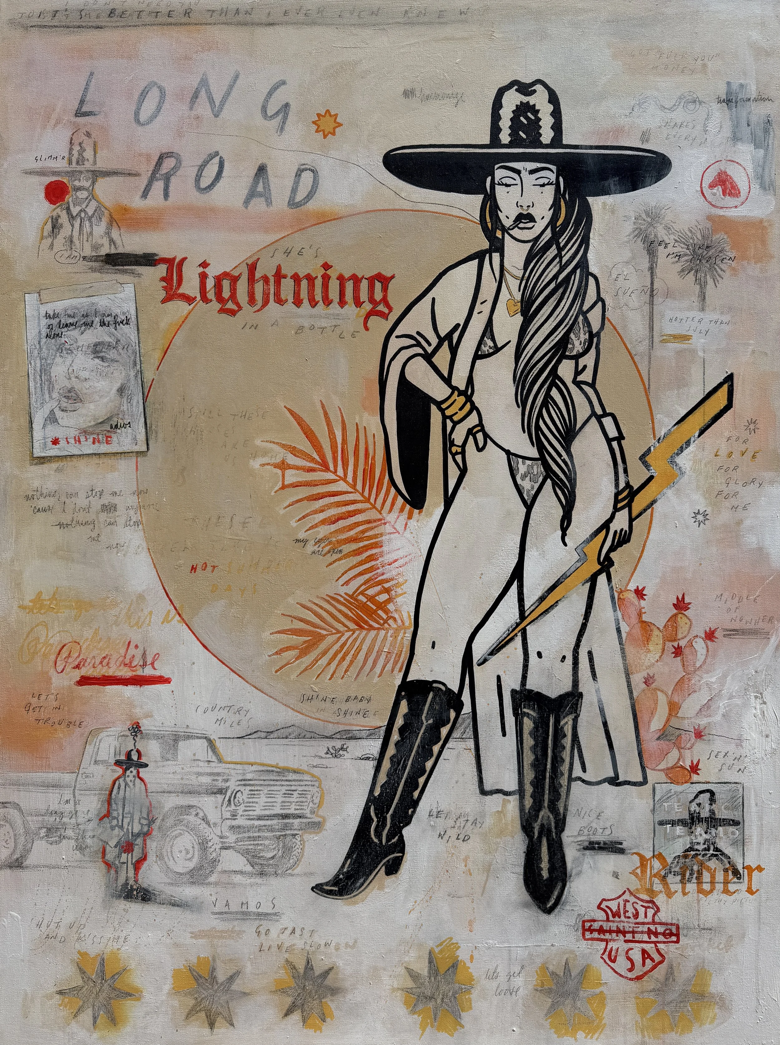 She's Lighting In A Bottle (Saint No)
