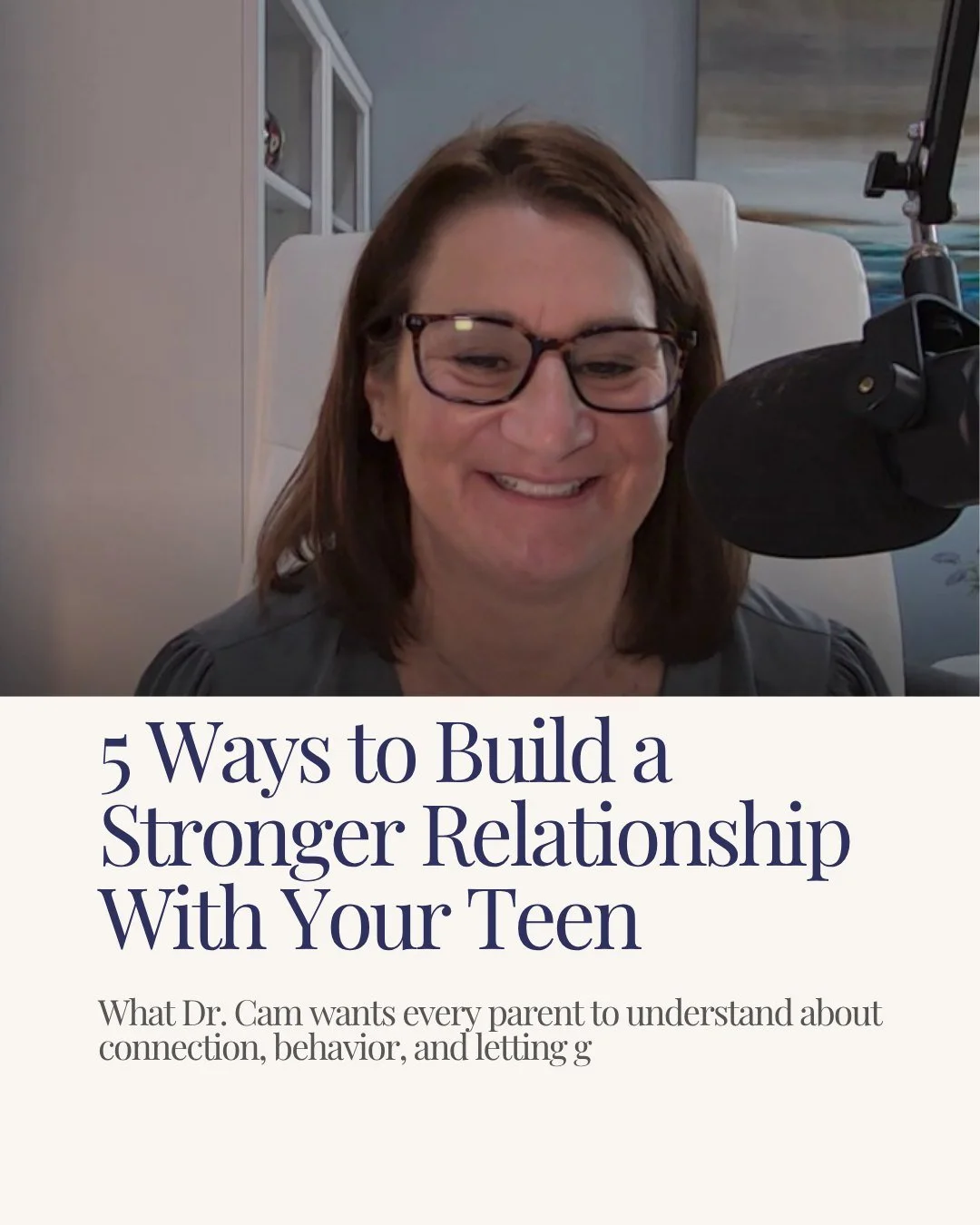 One of the hardest parts of parenting a teenager is learning when to step in and when to let go.

When we're worried about our kids, we can get so focused on what they're doing wrong that we miss everything that's going right. We start trying to fix 