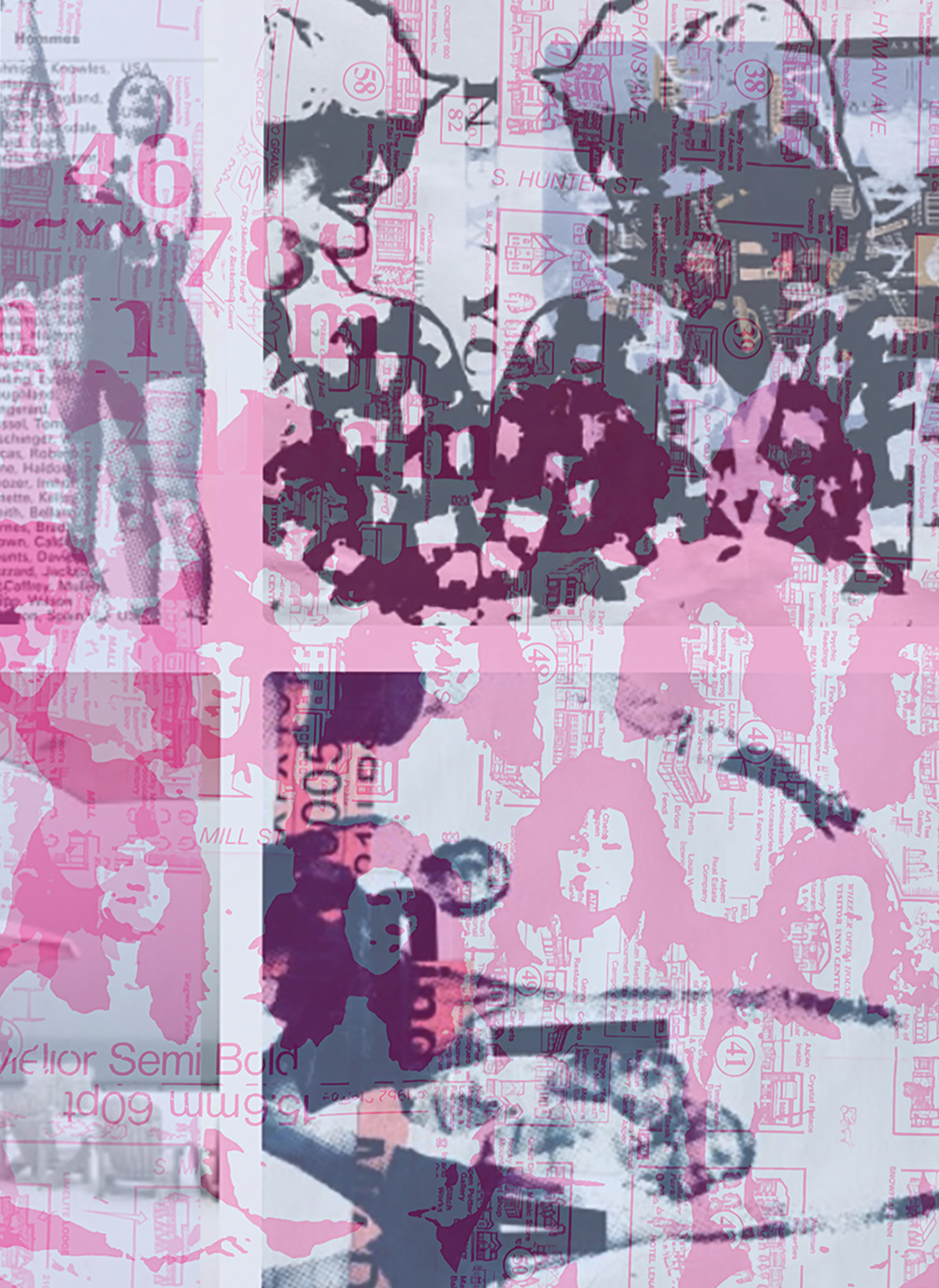 A signature mixed-media artwork from the 'Summer of Lust' collection by Goldengen Print. This piece blends vintage seaside nostalgia with modern graphic design, featuring layered textures and archival-inspired imagery. Available for fine art prints a