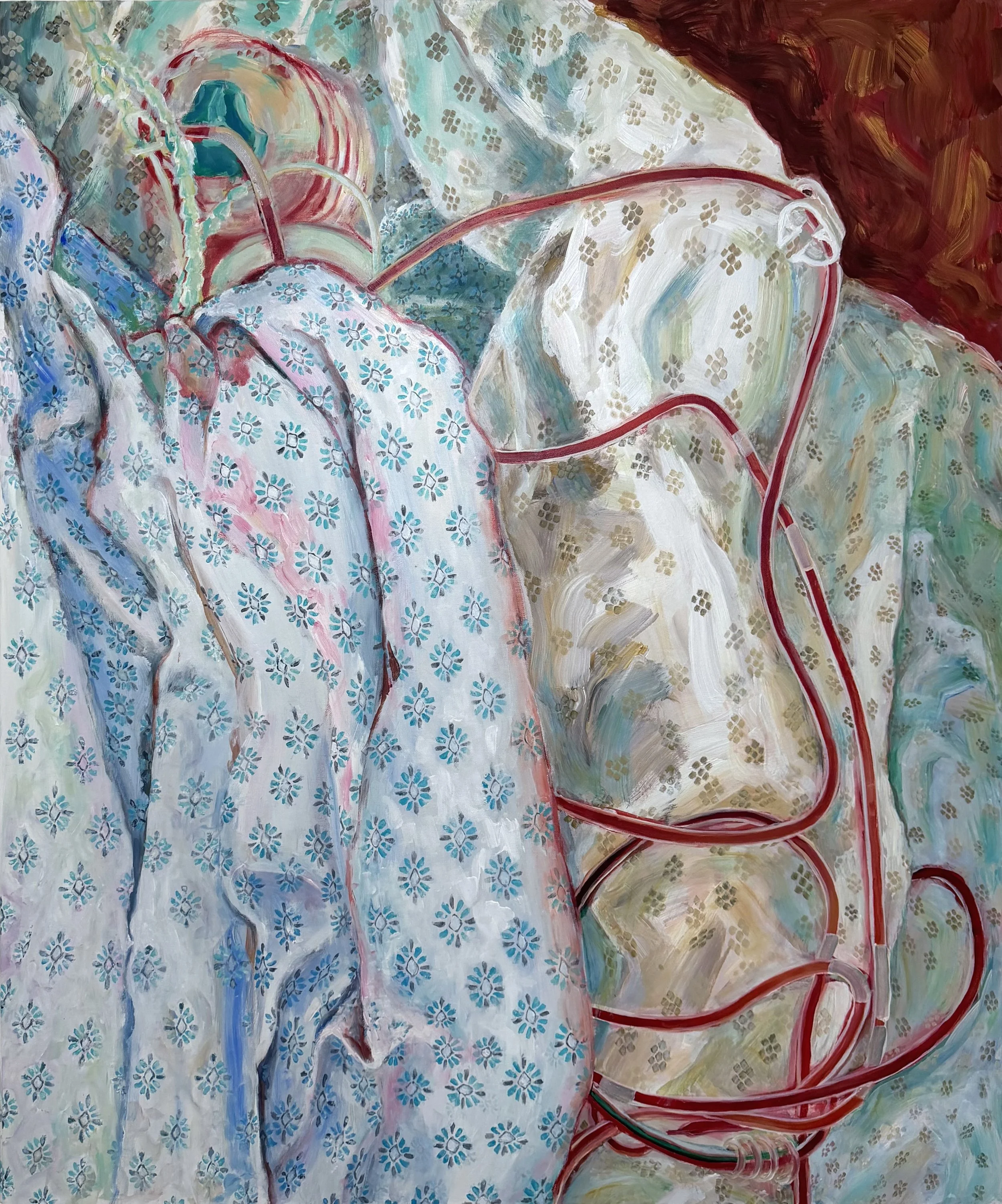 Healing X 120/100/4cm Acrylic on Canvas