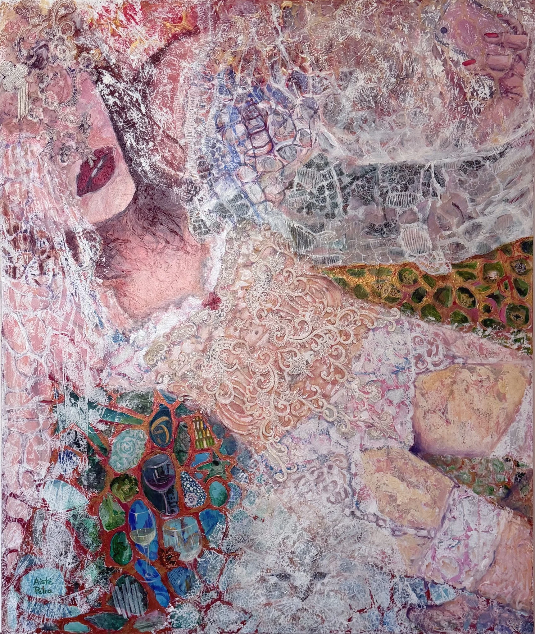 The Bride 120/100/4cm Acrylic on Canvas