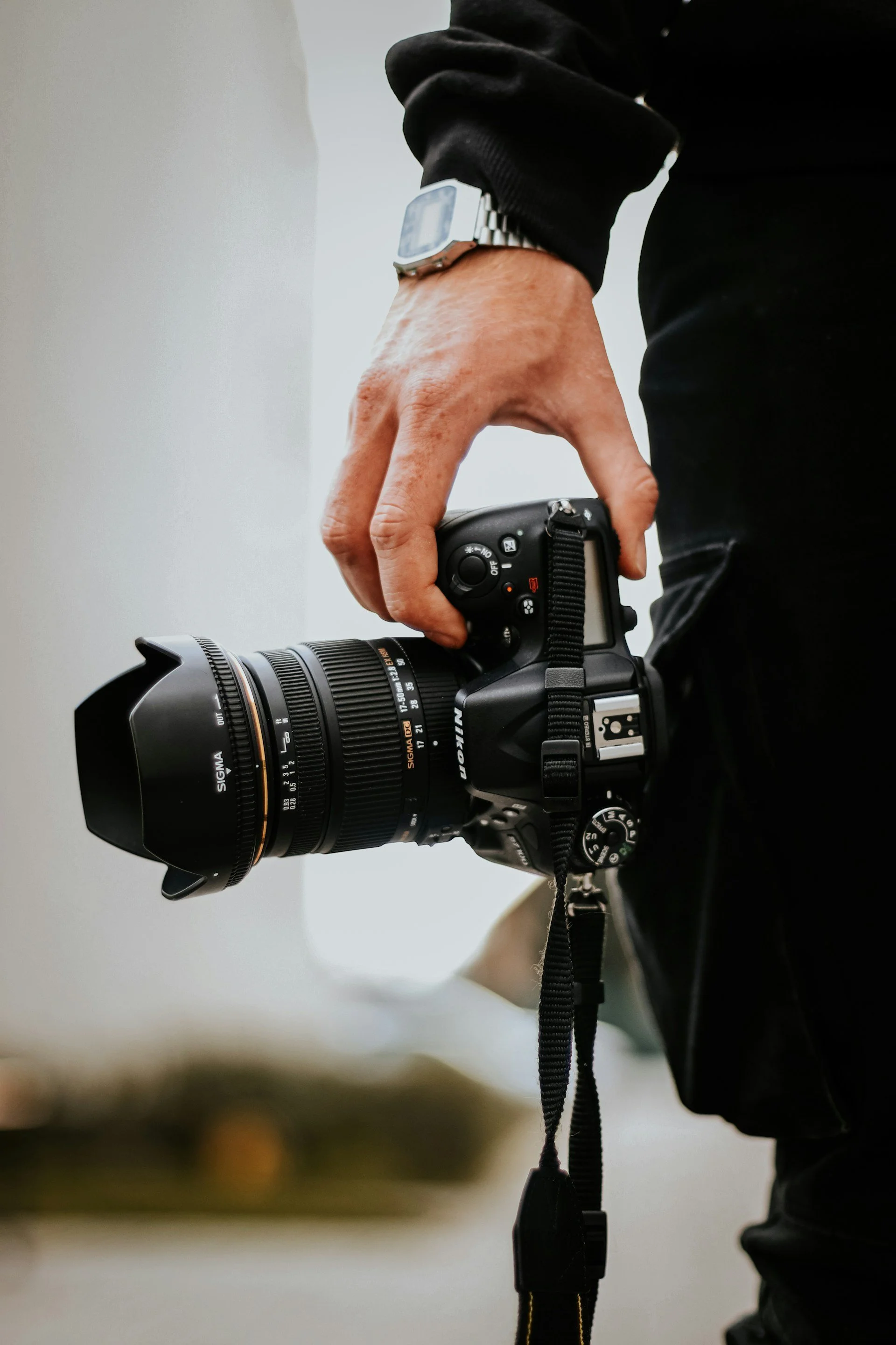 Alexander with his camera photographing a Rome elopement — Rome Luxury Elopements