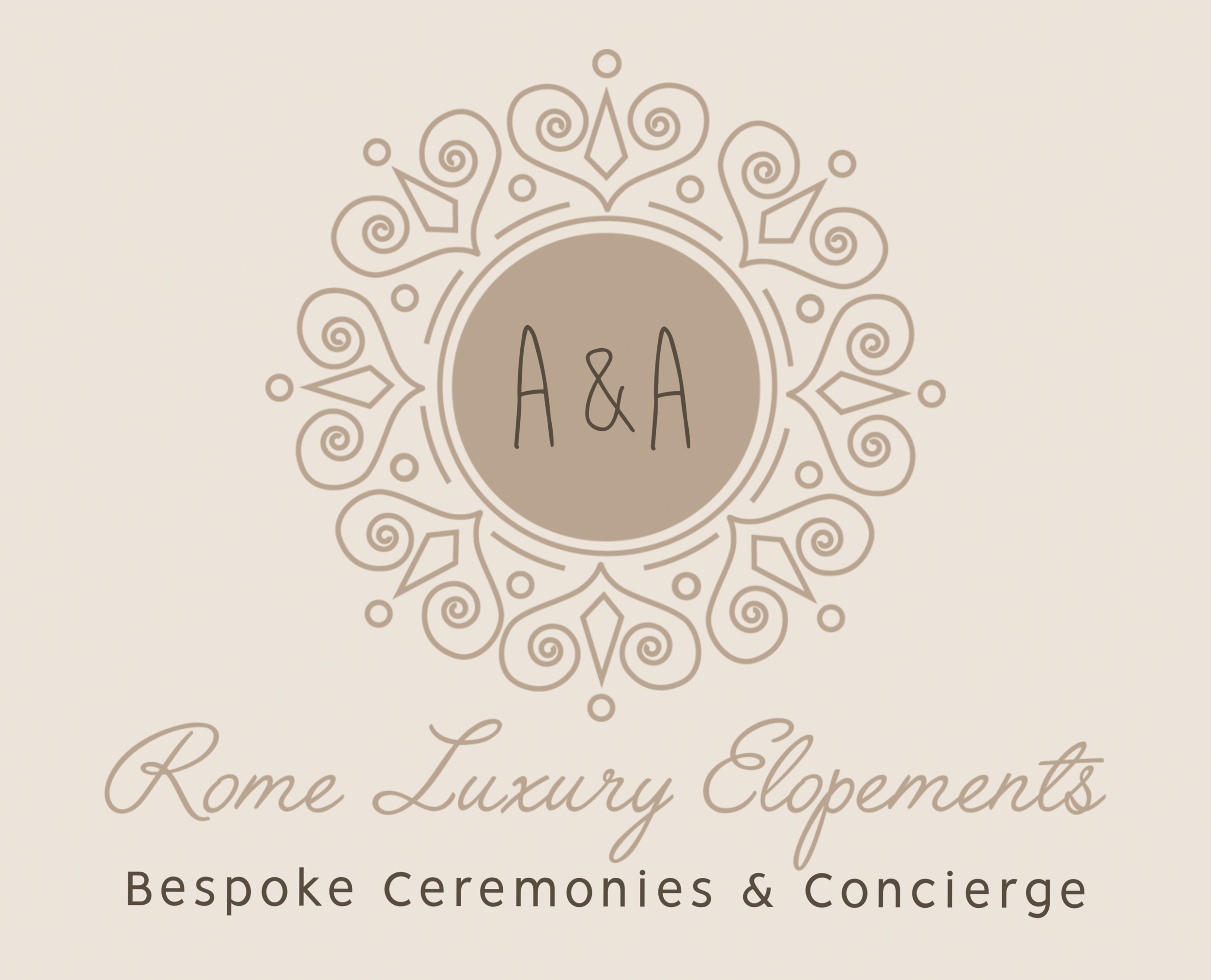 Rome Luxury Elopements logo — bespoke Rome elopement ceremonies and concierge