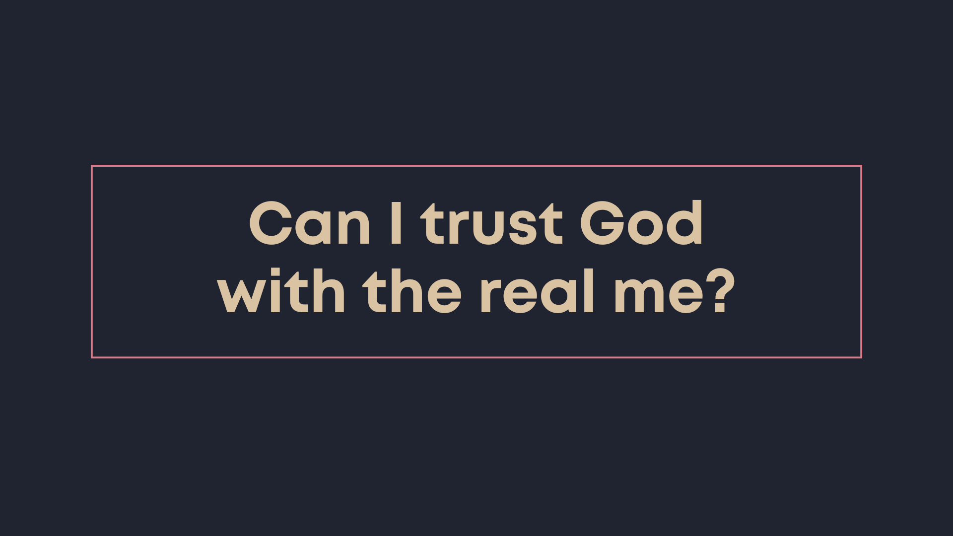 Daily Readings — God loves you too much to say your sin doesn’t matter